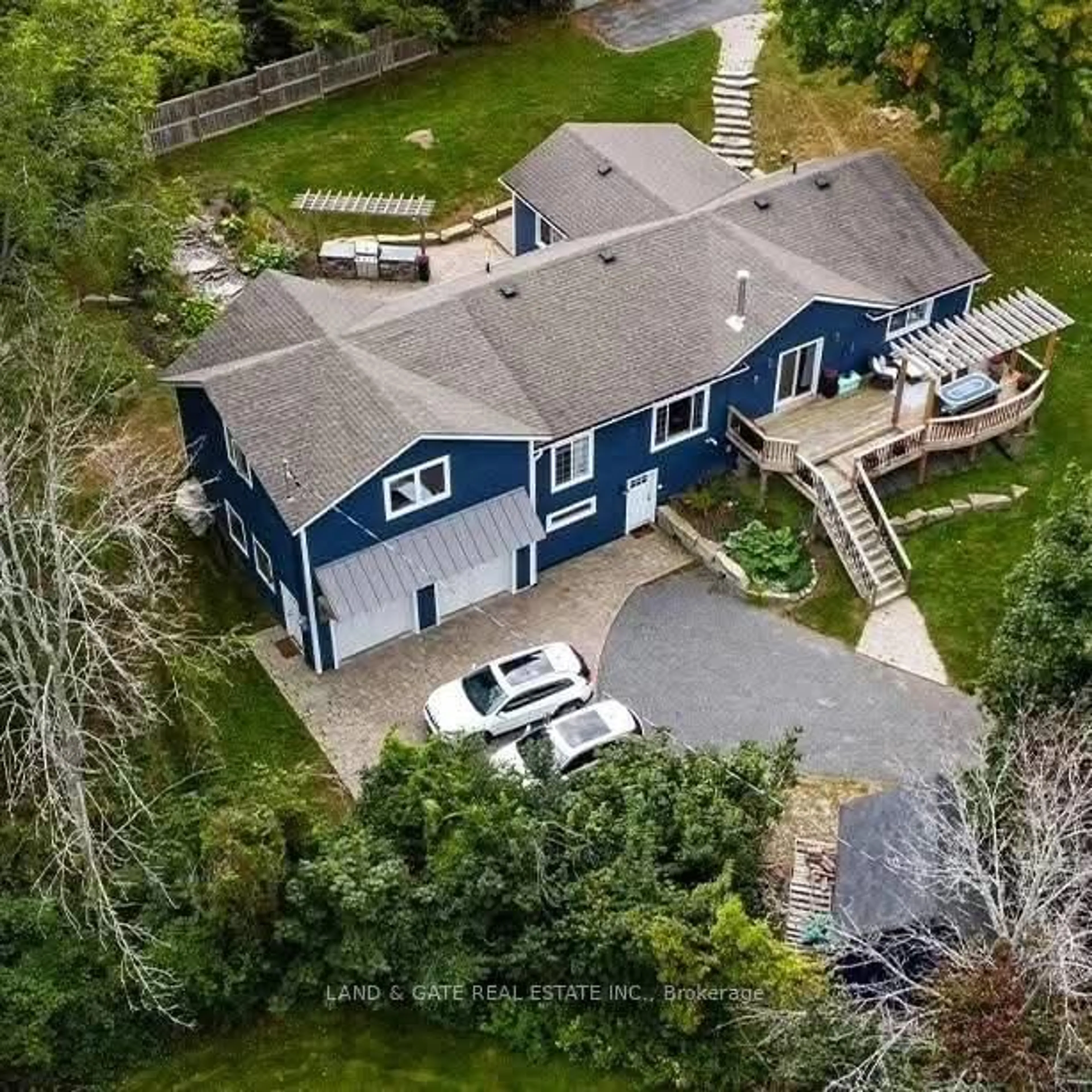 A pic from outside/outdoor area/front of a property/back of a property/a pic from drone, unknown for 14 Eastern Ave, Prince Edward County Ontario K8N 4Z1