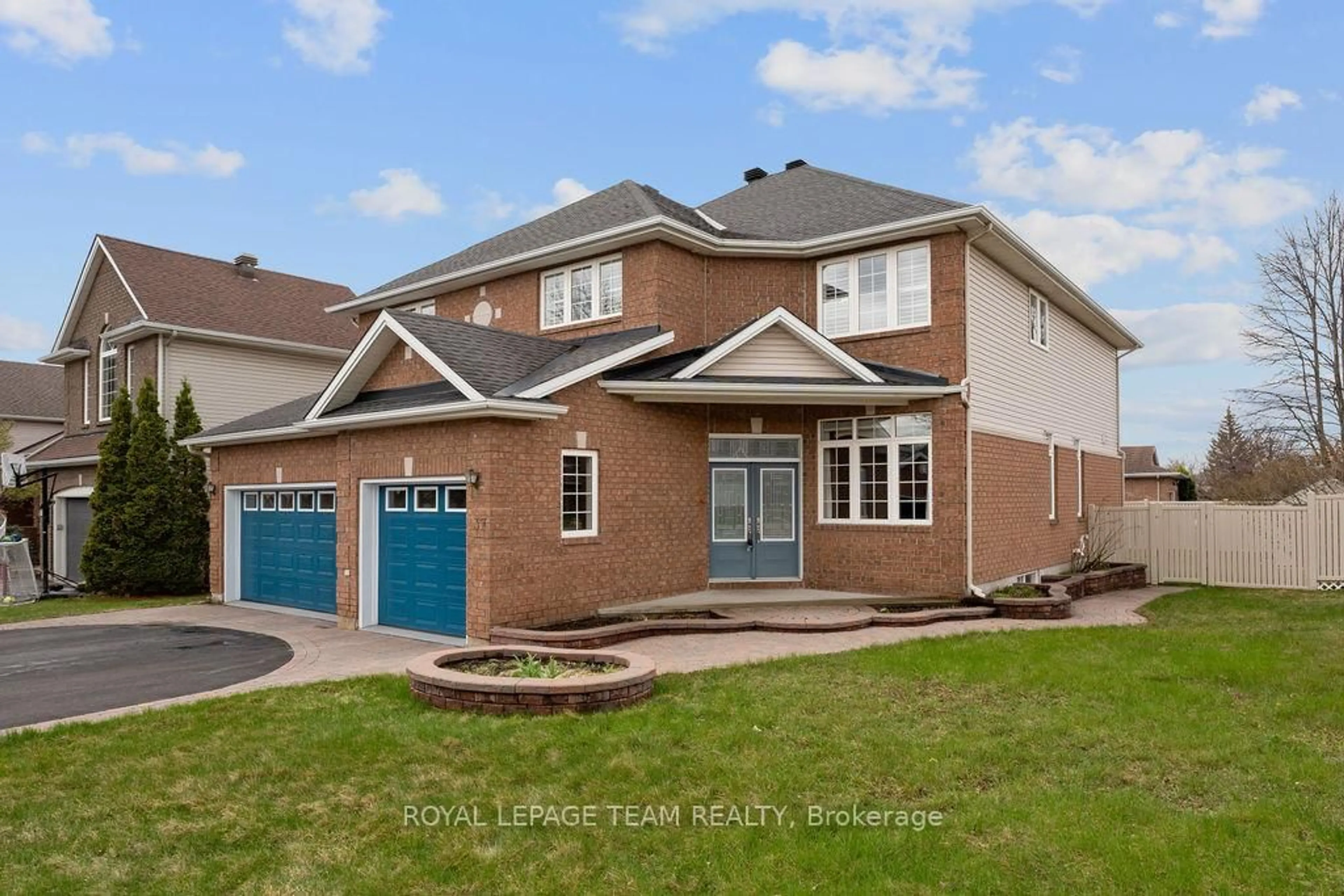 Home with brick exterior material, street for 37 Loyal Hill Cres, Ottawa Ontario K2M 2C8