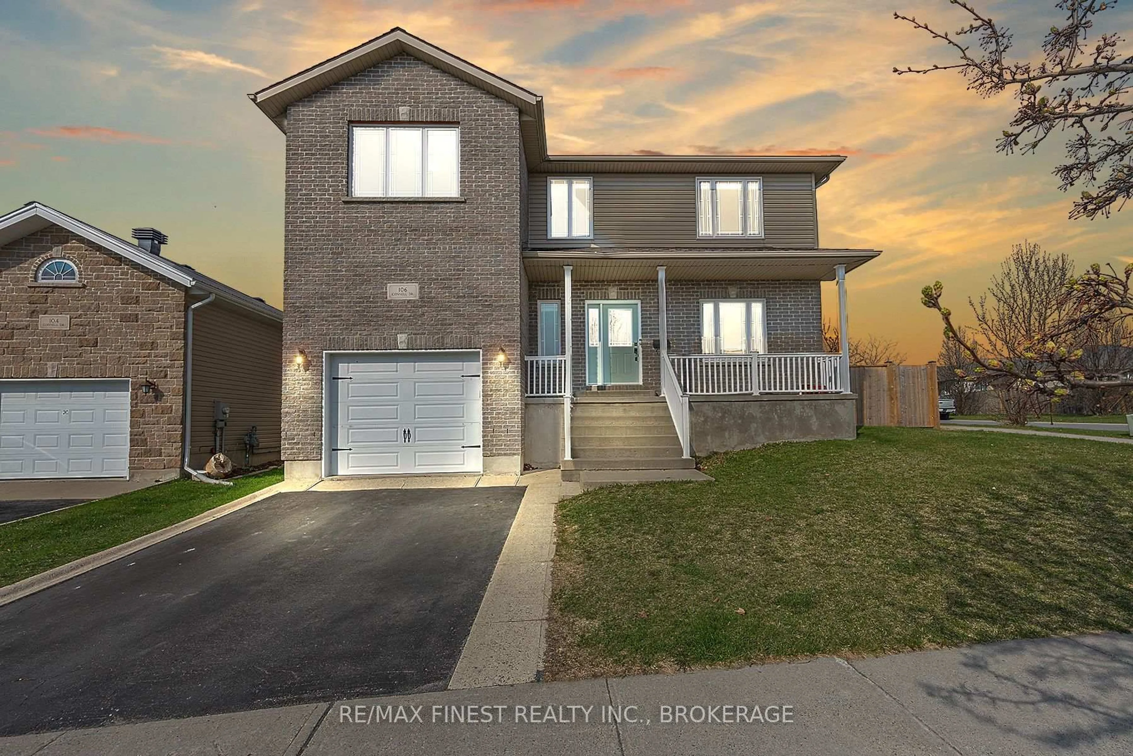 Home with brick exterior material, street for 106 Connell Dr, Loyalist Ontario K7N 0A1