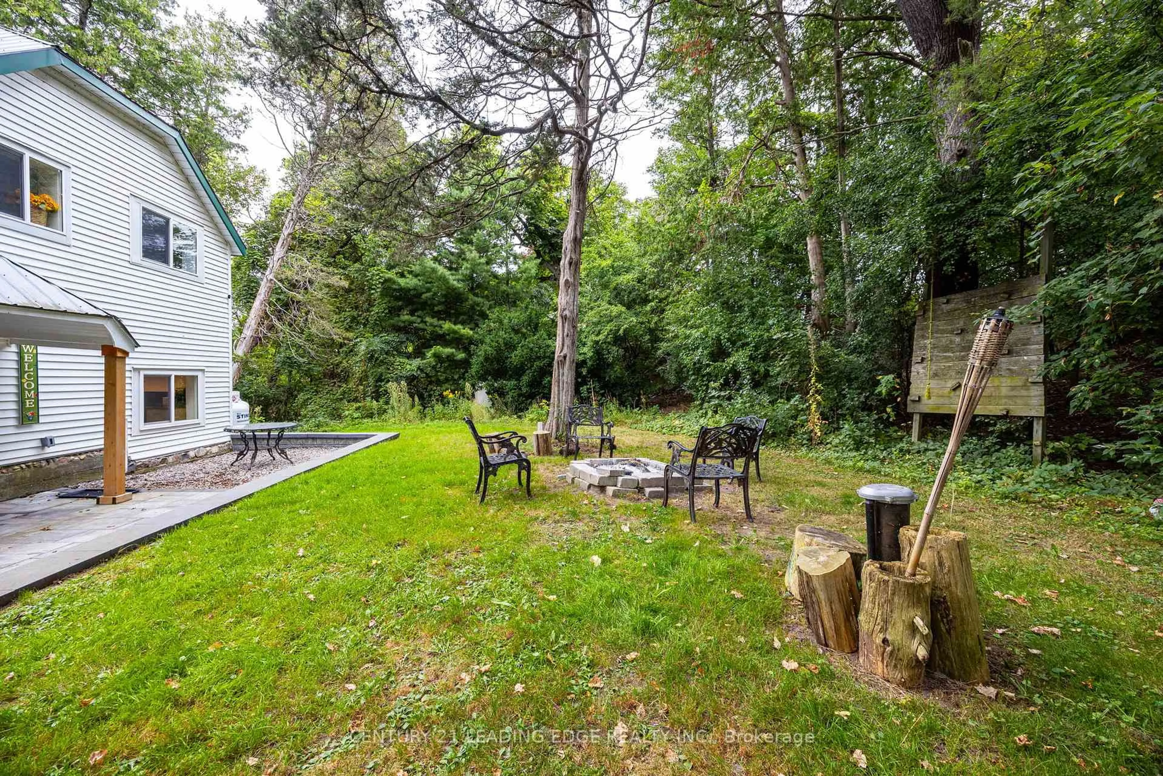 Patio, forest/trees view for 2385A COUNTY ROAD 9 N/A, Napanee Ontario K7R 3K8