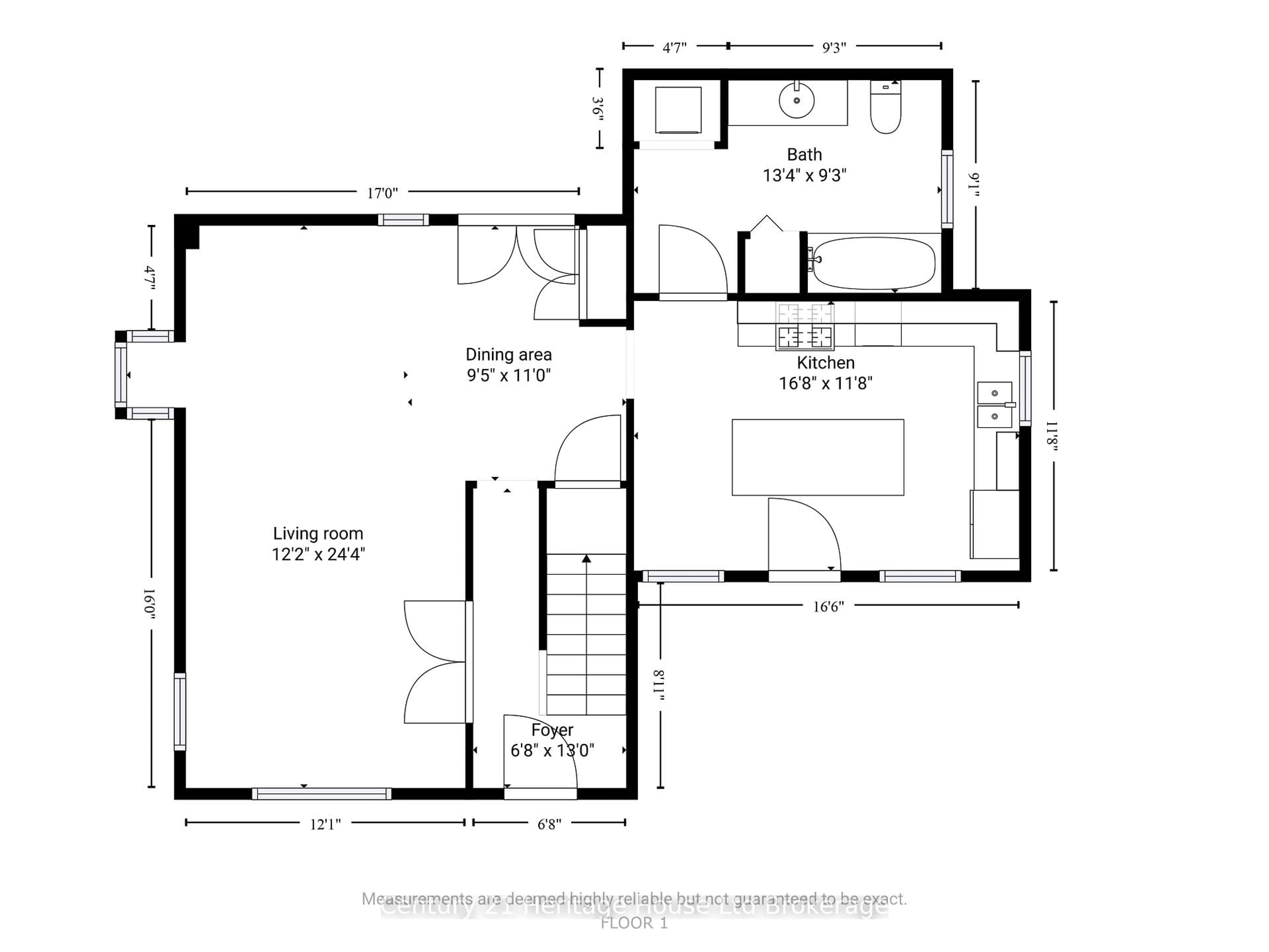 Floor plan for 142 Mutual St, Ingersoll Ontario N5C 2A2