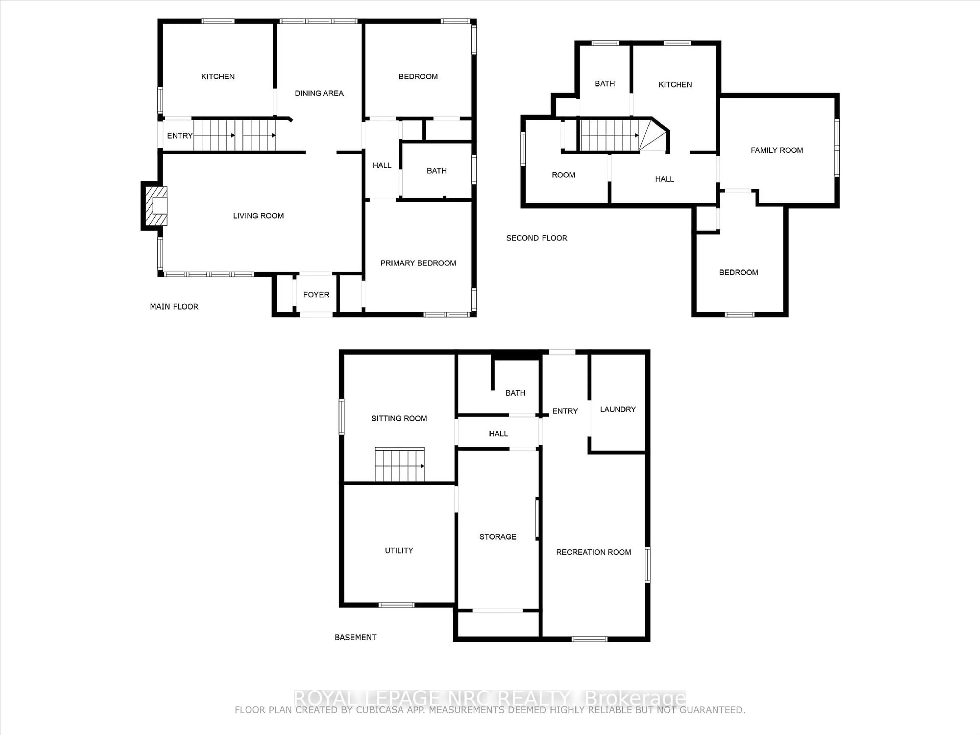 Floor plan for 553 Carlton St, St. Catharines Ontario L2M 4X6