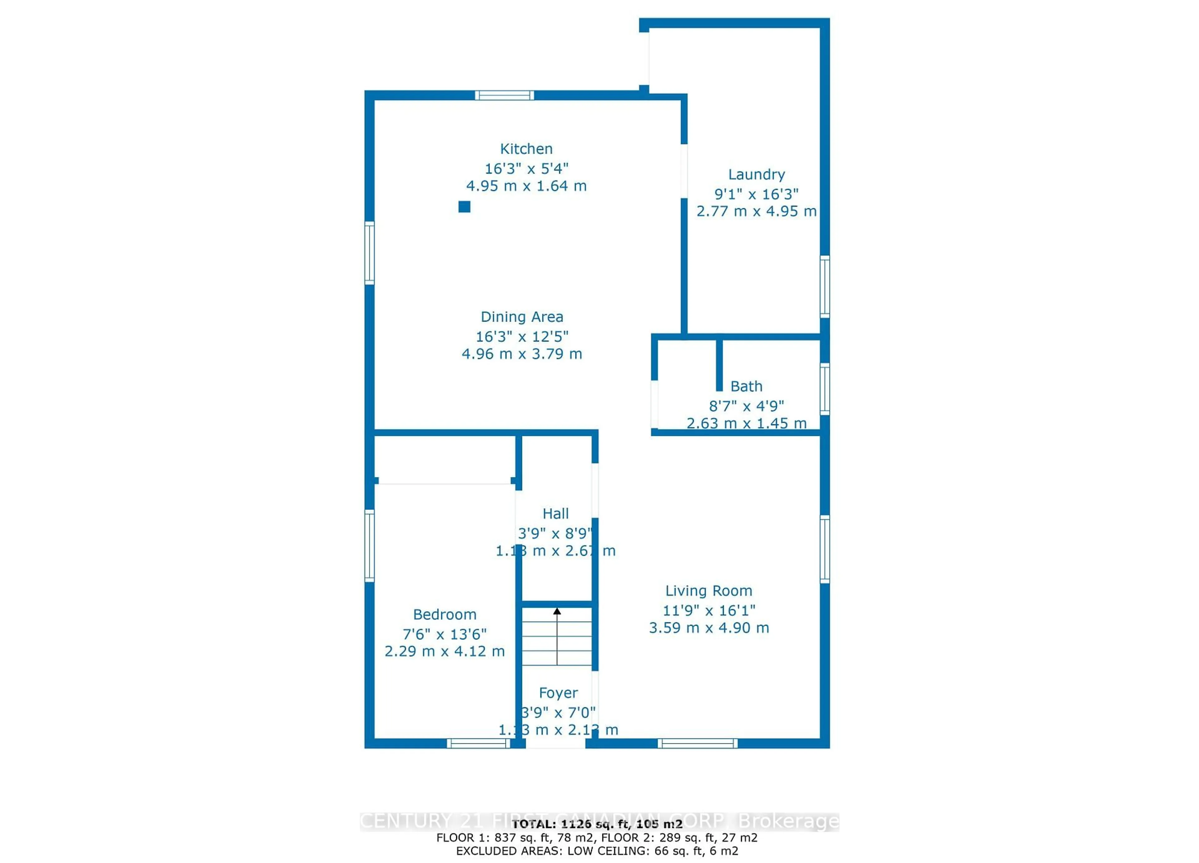 Floor plan for 19 Montgomery Dr, Chatham-Kent Ontario N8A 1P2