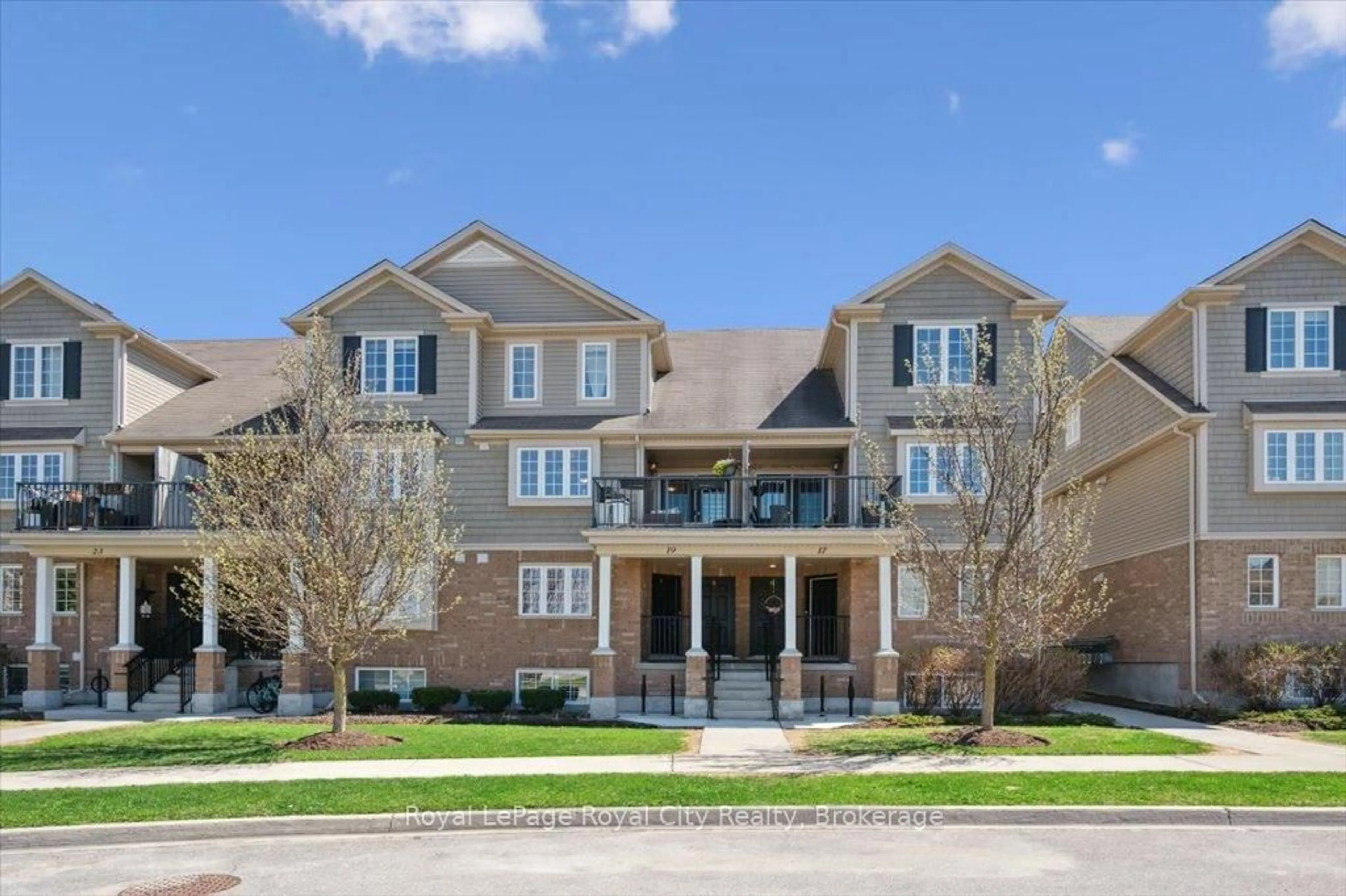 Home with brick exterior material, street for 15 Carere Cres #19B, Guelph Ontario N1E 0K4