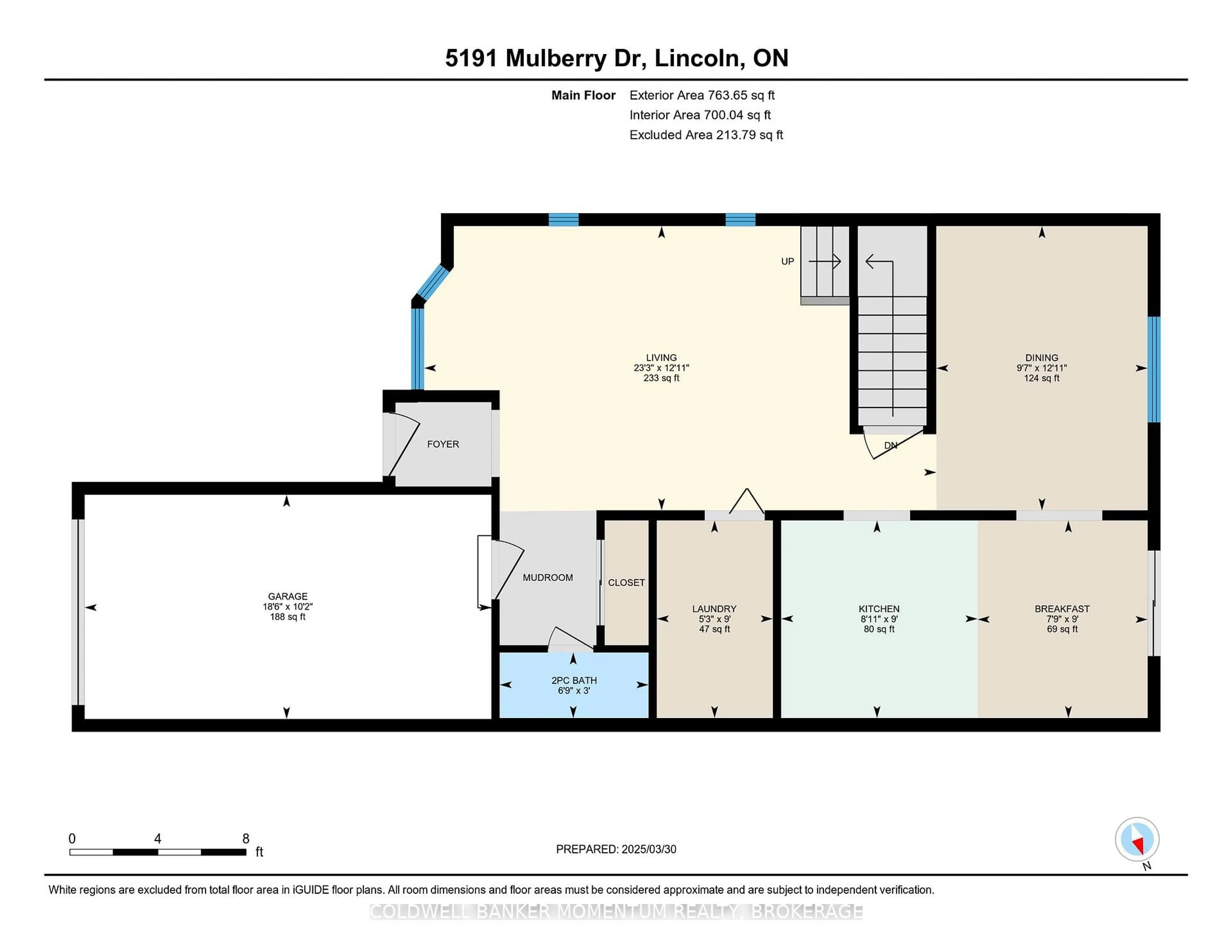 Floor plan for 5191 Mulberry Dr, Lincoln Ontario L3J 0J6