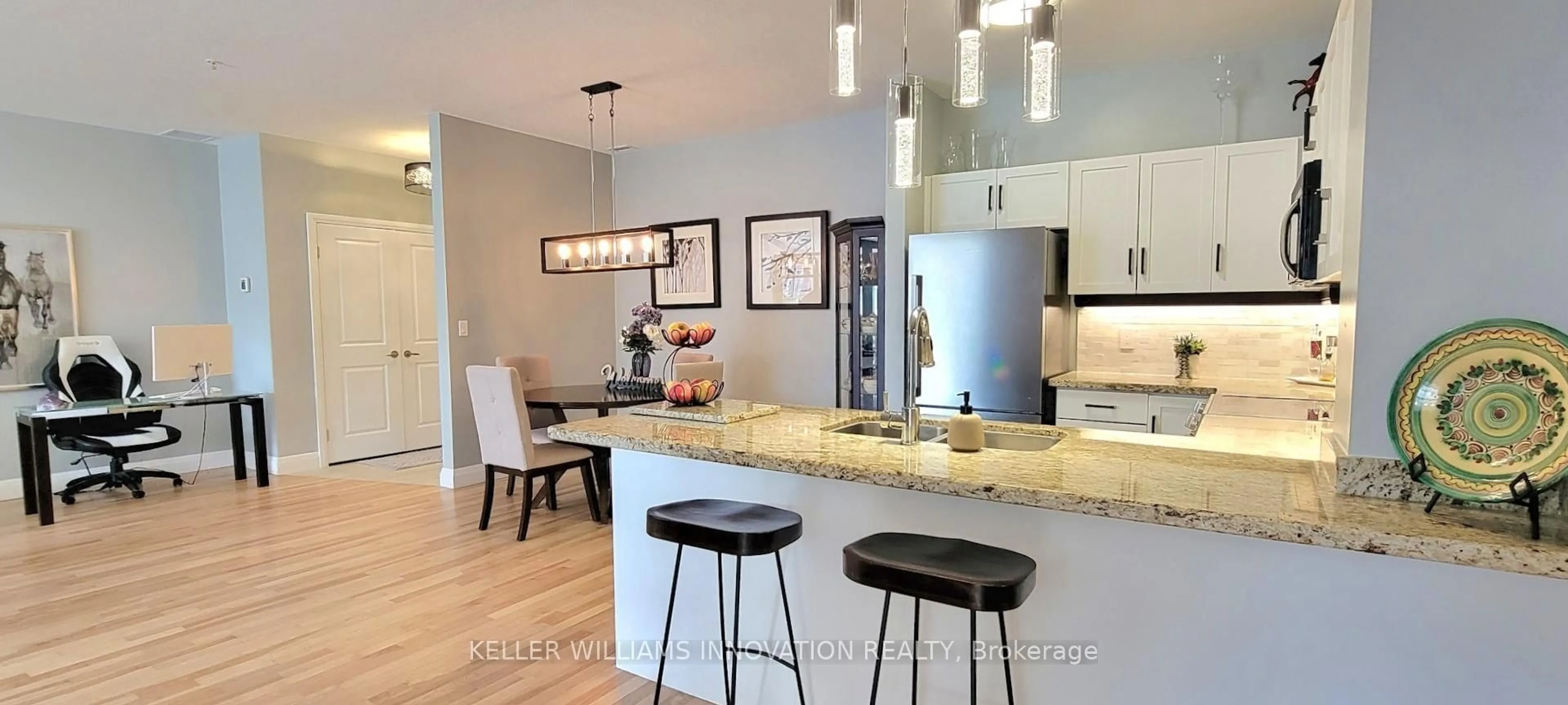 Open concept kitchen, unknown for 165 Duke St #210, Kitchener Ontario N2H 6T8