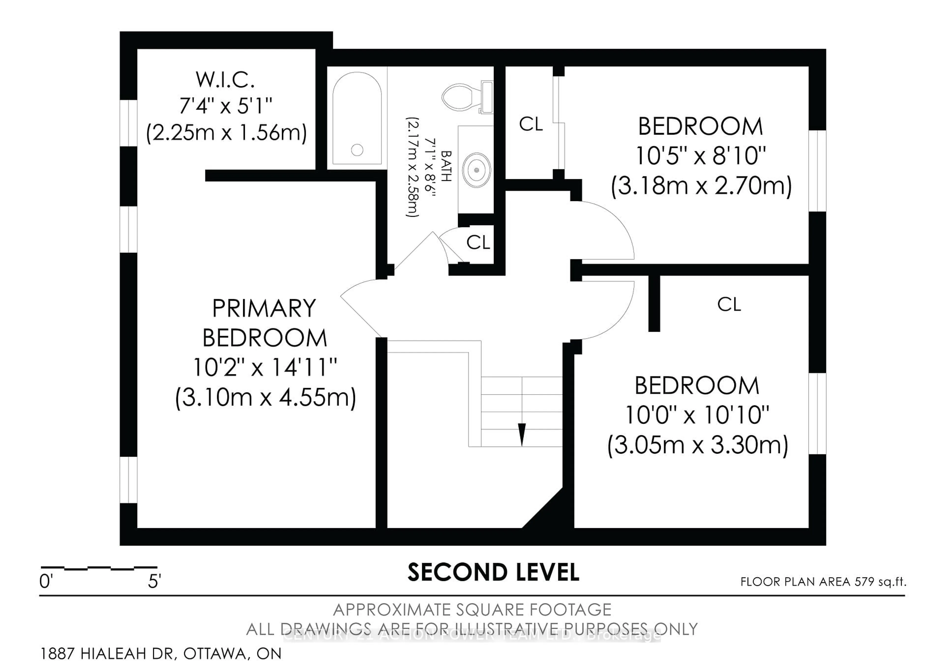Floor plan for 1887 Hialeah Dr, Ottawa Ontario K4A 3T3