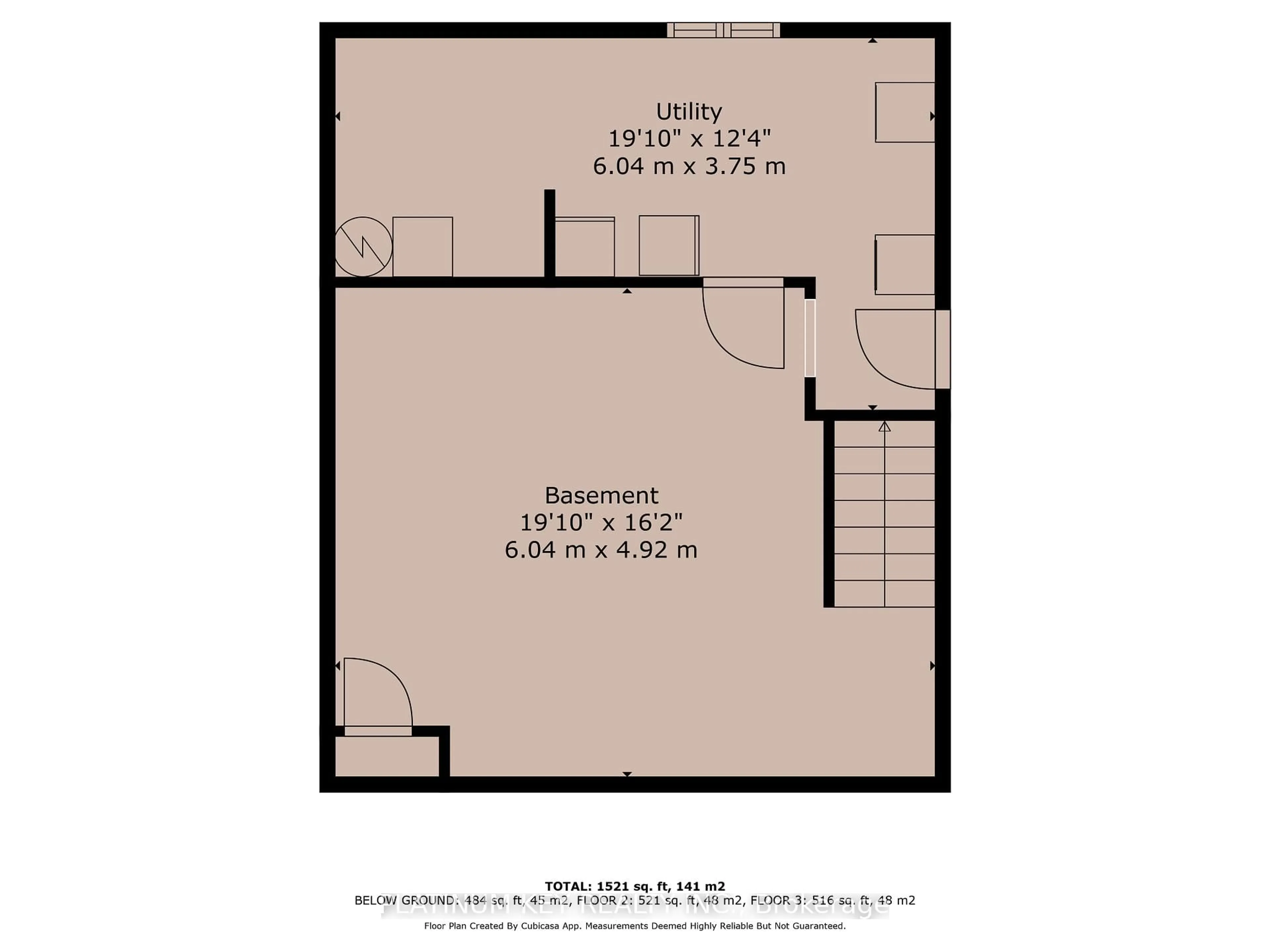 Floor plan for 404 Crawford St, London South Ontario N6C 3B3