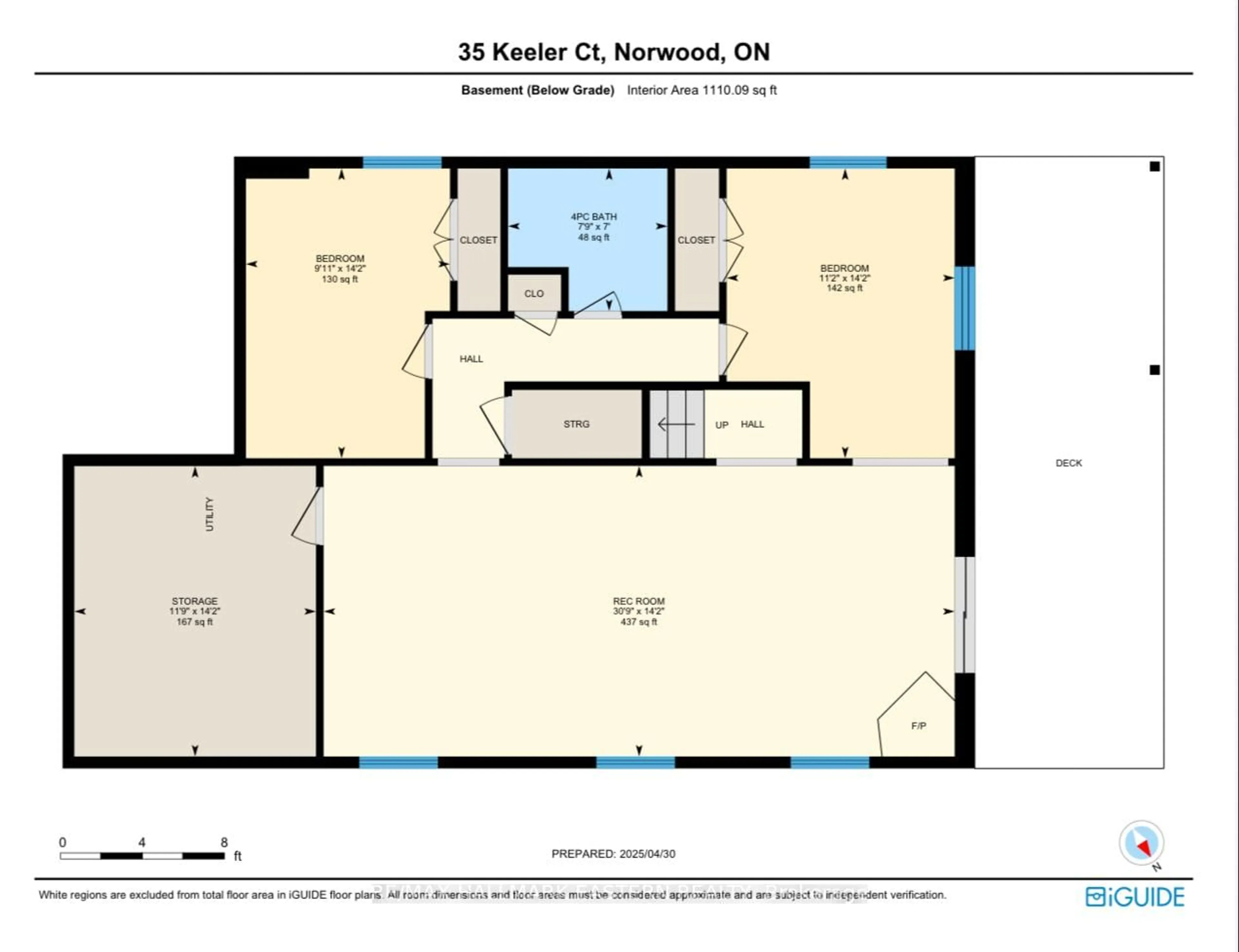 Floor plan for 35 Keeler Crt, Asphodel-Norwood Ontario K0L 2V0