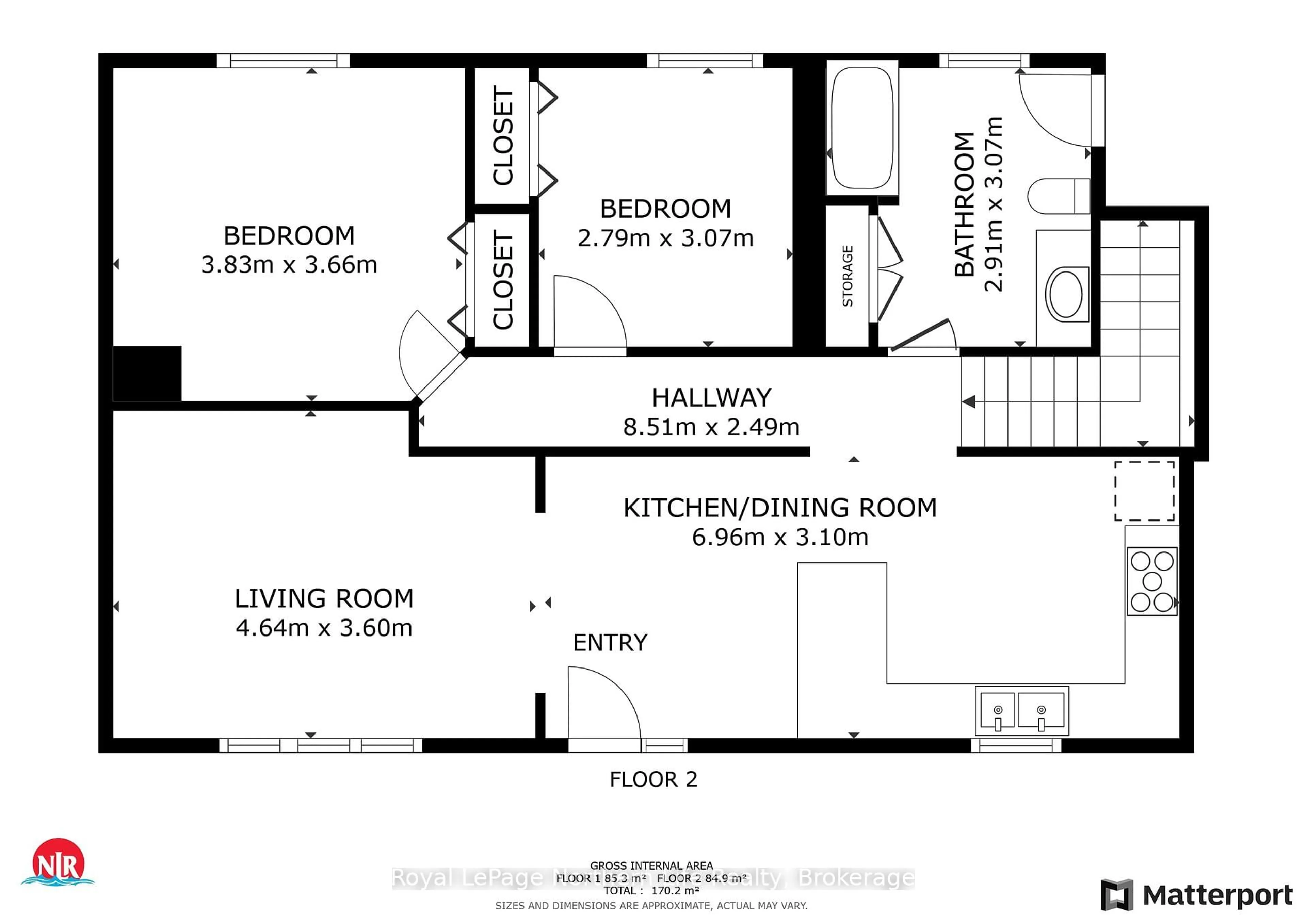 Floor plan for 933 Highway 94 Highway, East Ferris Ontario P0H 1K0