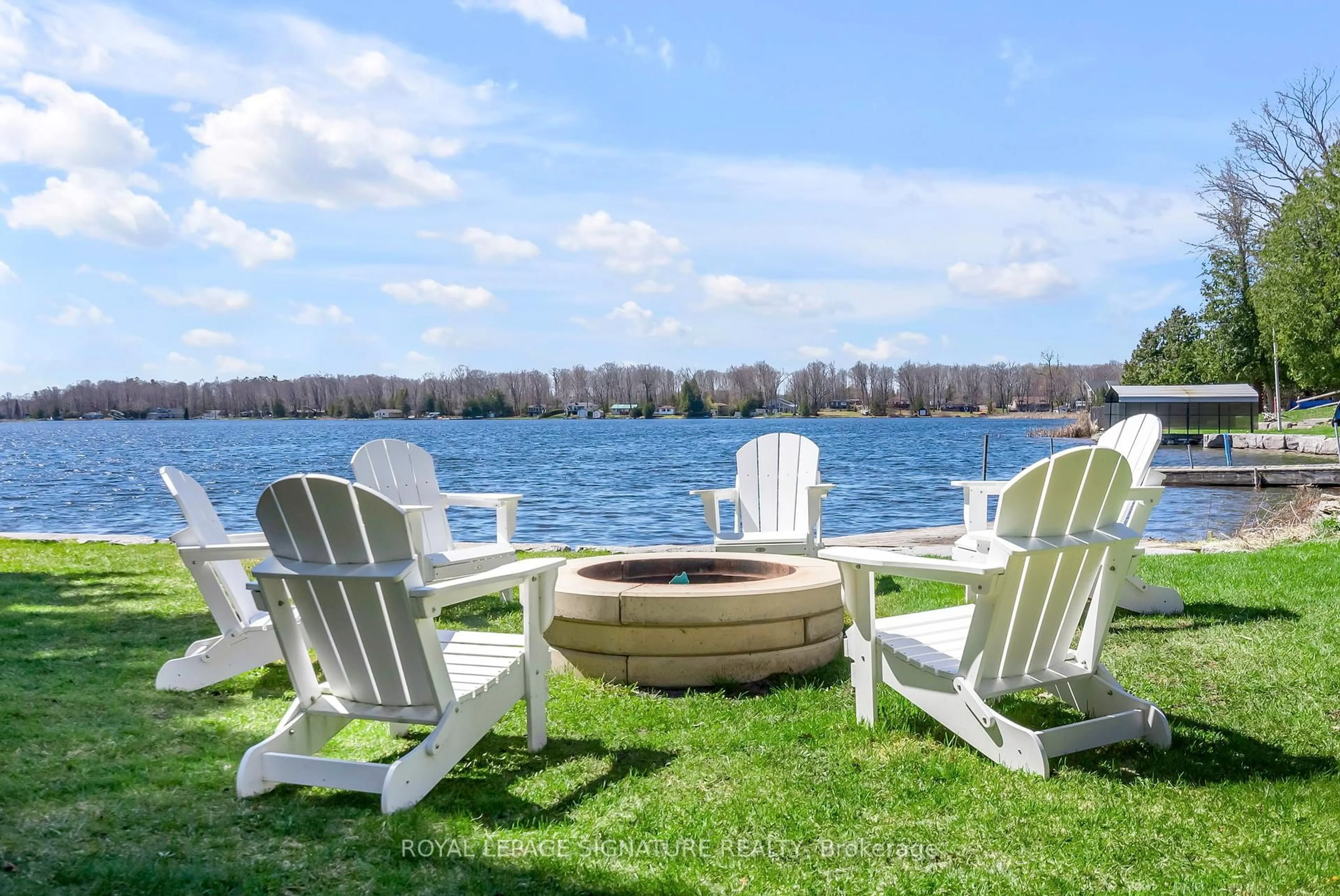 Patio, water/lake/river/ocean view for 16 Fire Route 61 N/A, Trent Lakes Ontario K0L 1J0