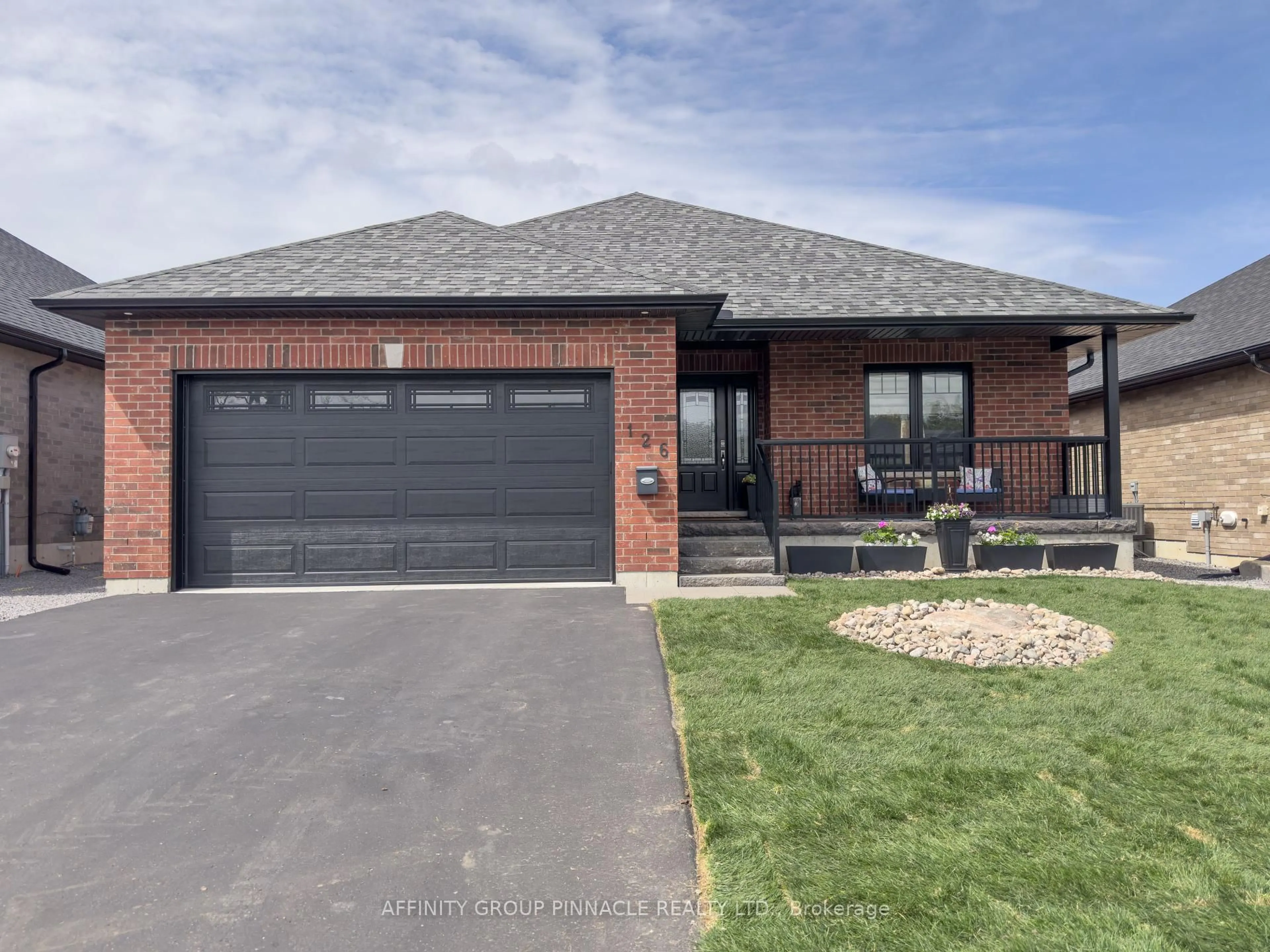 Home with brick exterior material, street for 126 Springdale Dr, Kawartha Lakes Ontario K9V 0N3