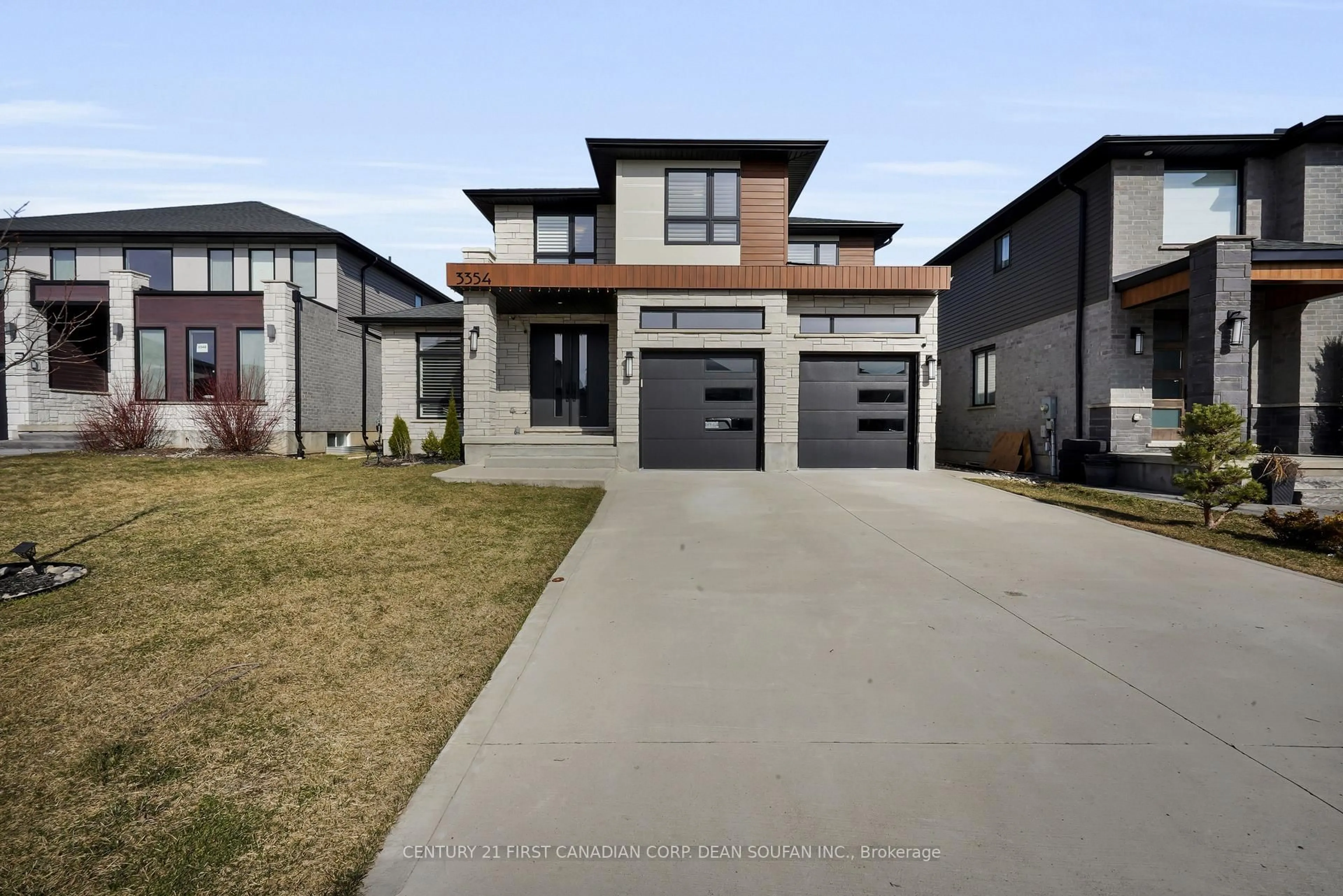 Home with brick exterior material, street for 3354 Mersea St, London South Ontario N6P 0G3