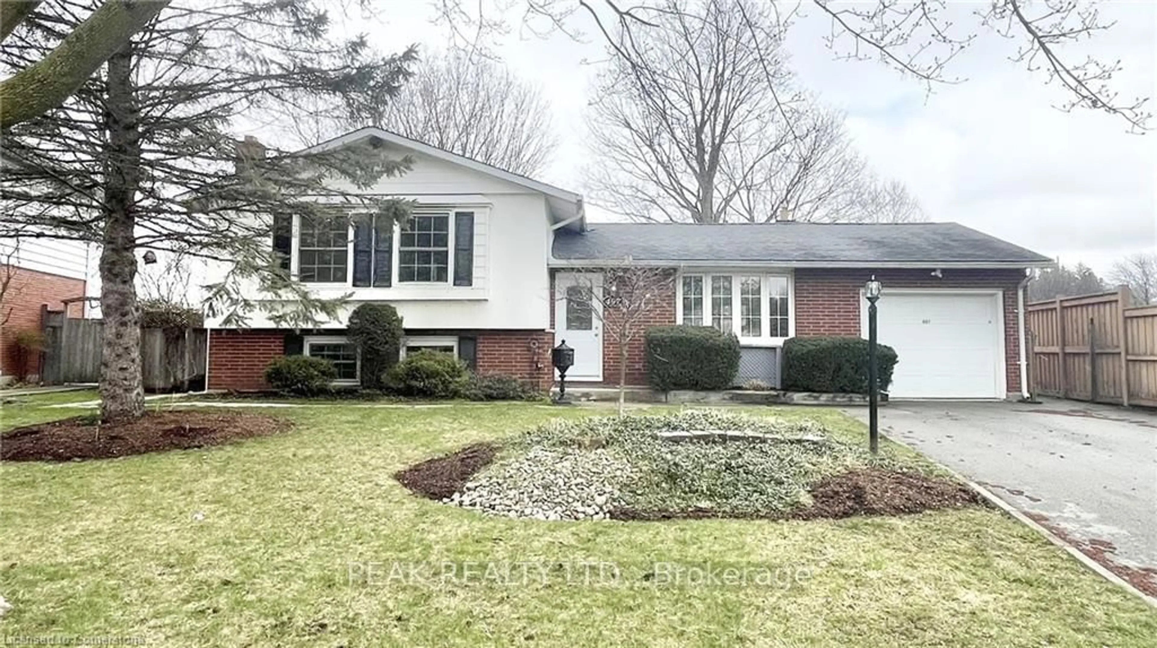 Home with brick exterior material, street for 497 Regal Dr, London East Ontario N5Y 1K1