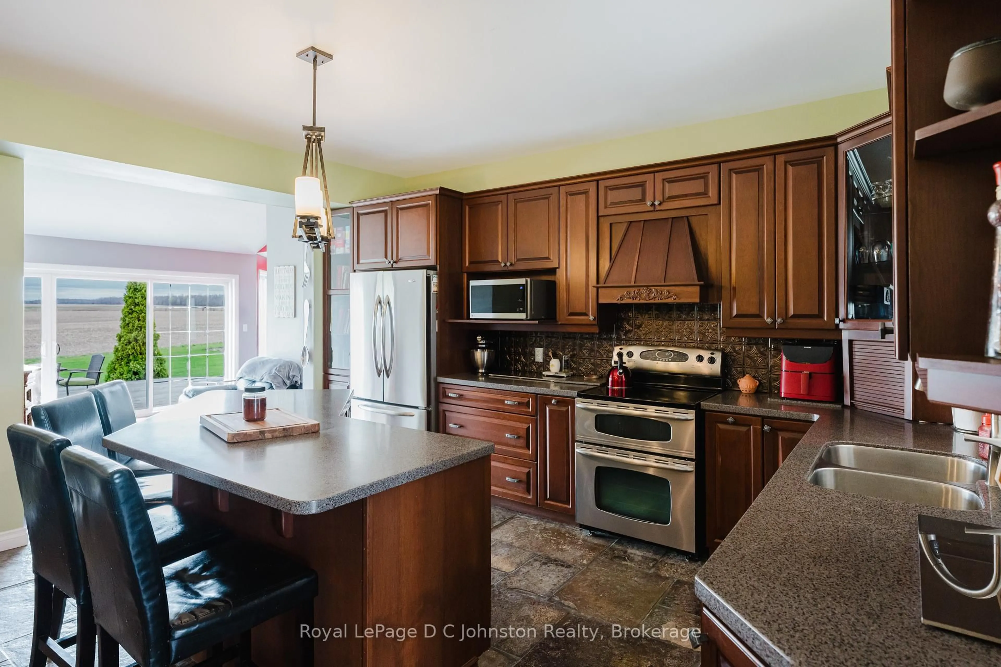 Open concept kitchen, ceramic/tile floor for 3622 Highway 21 N/A, Kincardine Ontario N0G 2T0