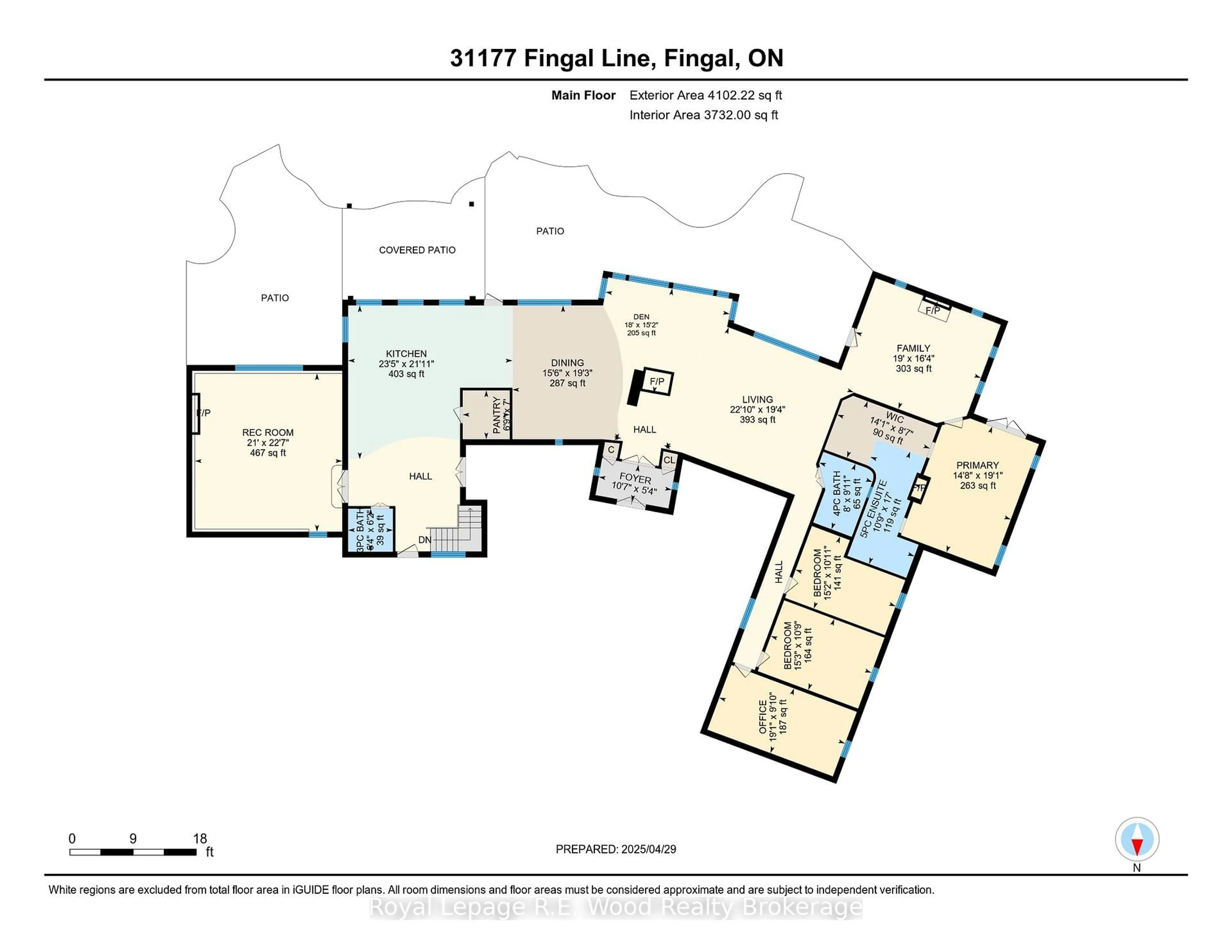 Floor plan for 31177 Fingal Line, Dutton/Dunwich Ontario N0L 1K0
