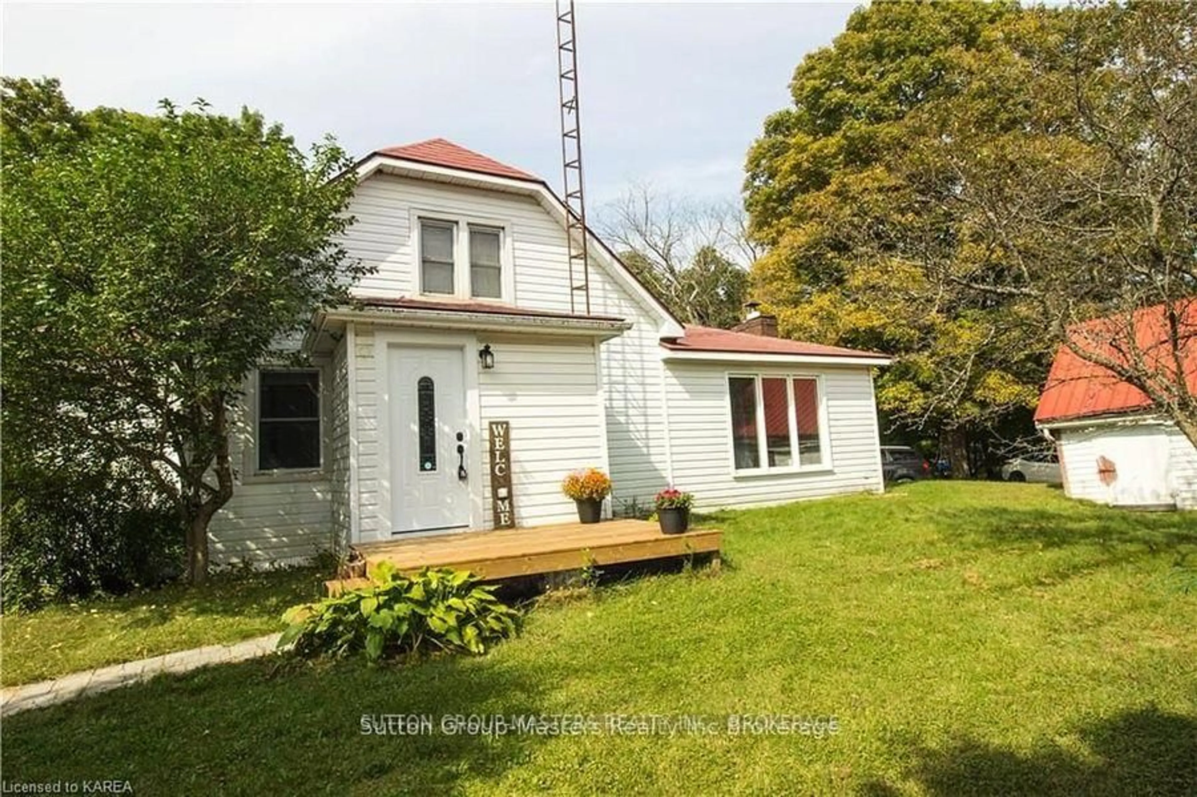 A pic from outside/outdoor area/front of a property/back of a property/a pic from drone, building for 6449 HIGHWAY 38 N/A, Kaladar Ontario K0K 1Z0