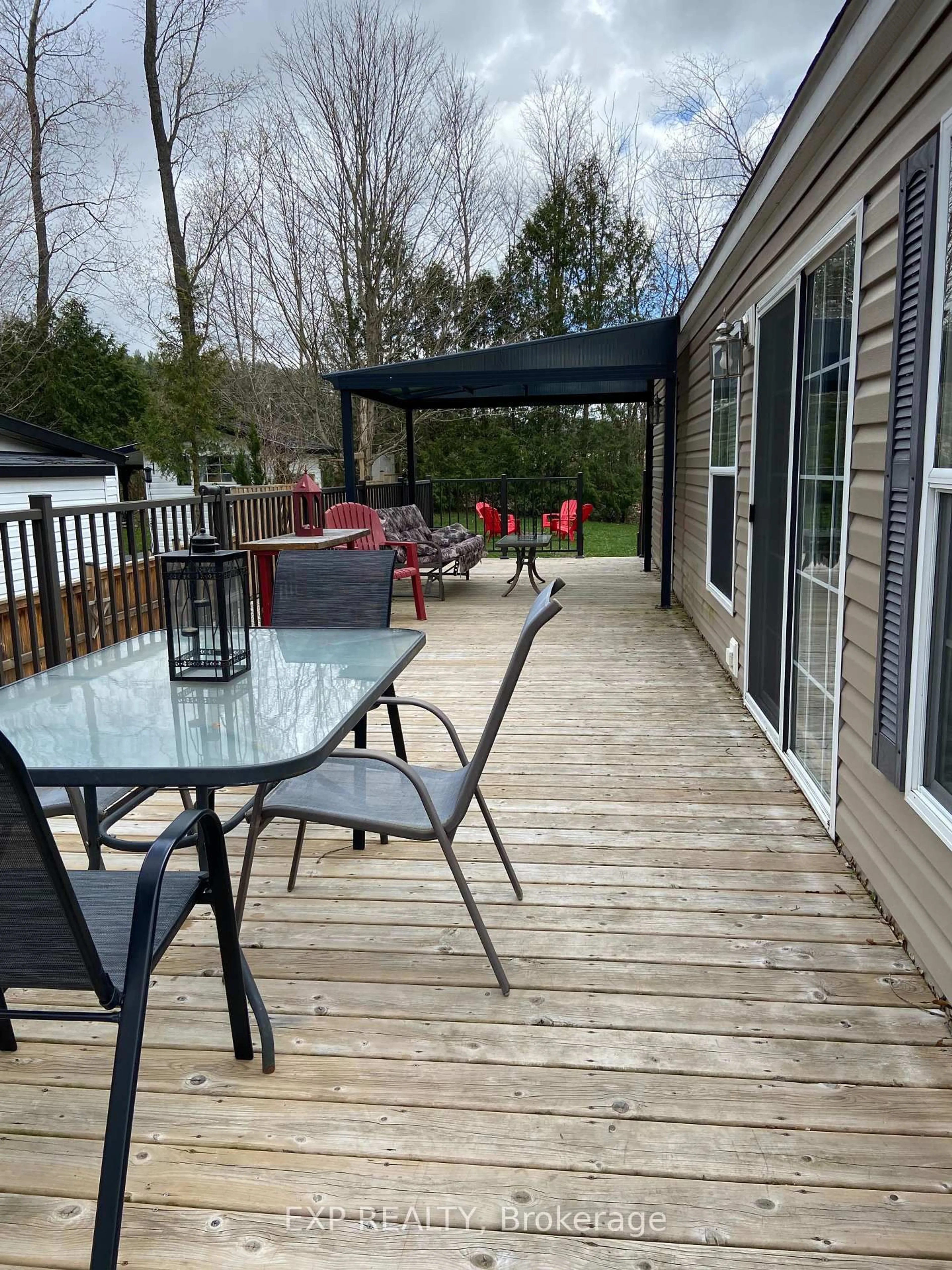 Patio, water/lake/river/ocean view for 76735 Wildwood Line #232, Bluewater Ontario N0M 1G0