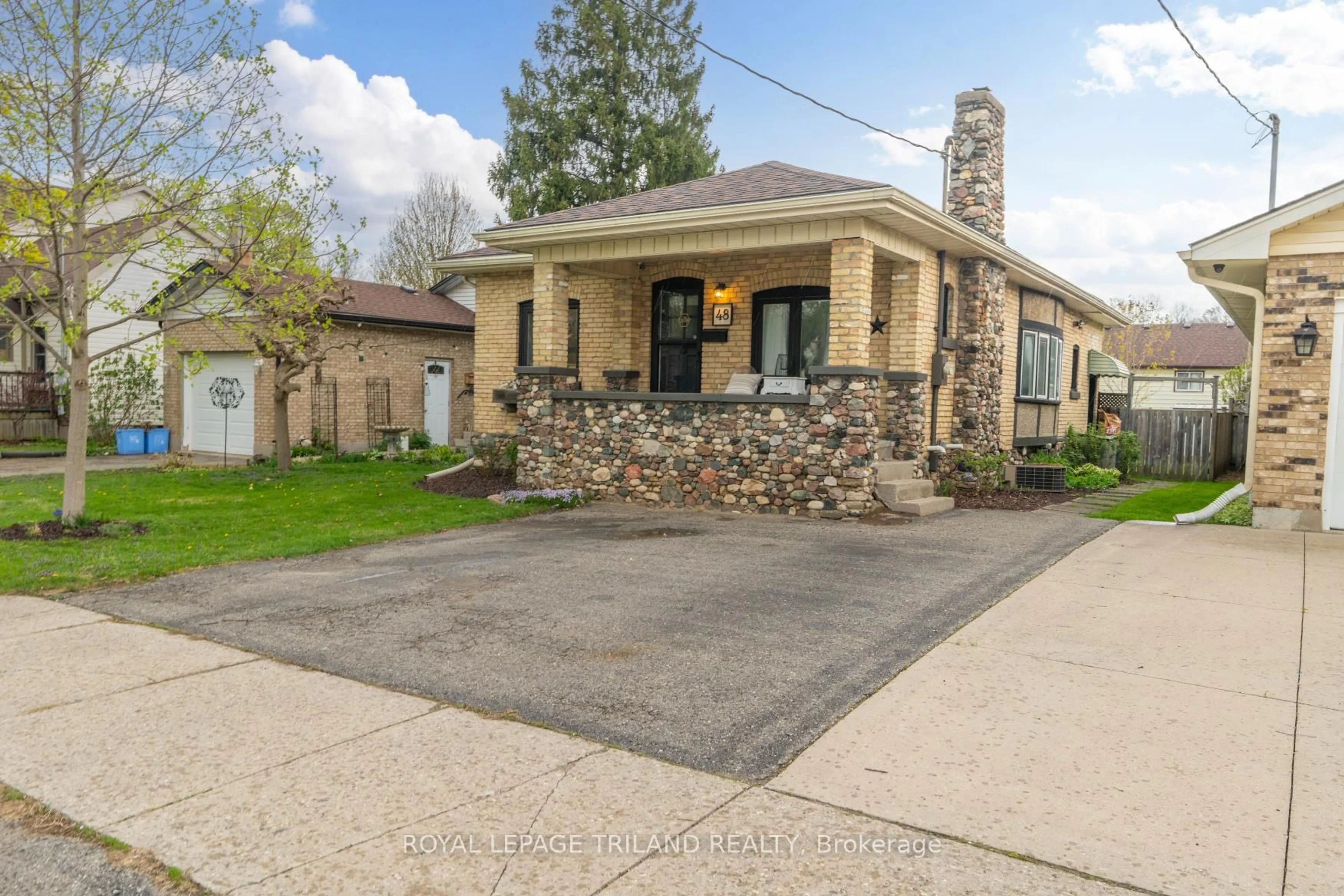 Home with brick exterior material, street for 48 Forbes St, London South Ontario N6J 1L5