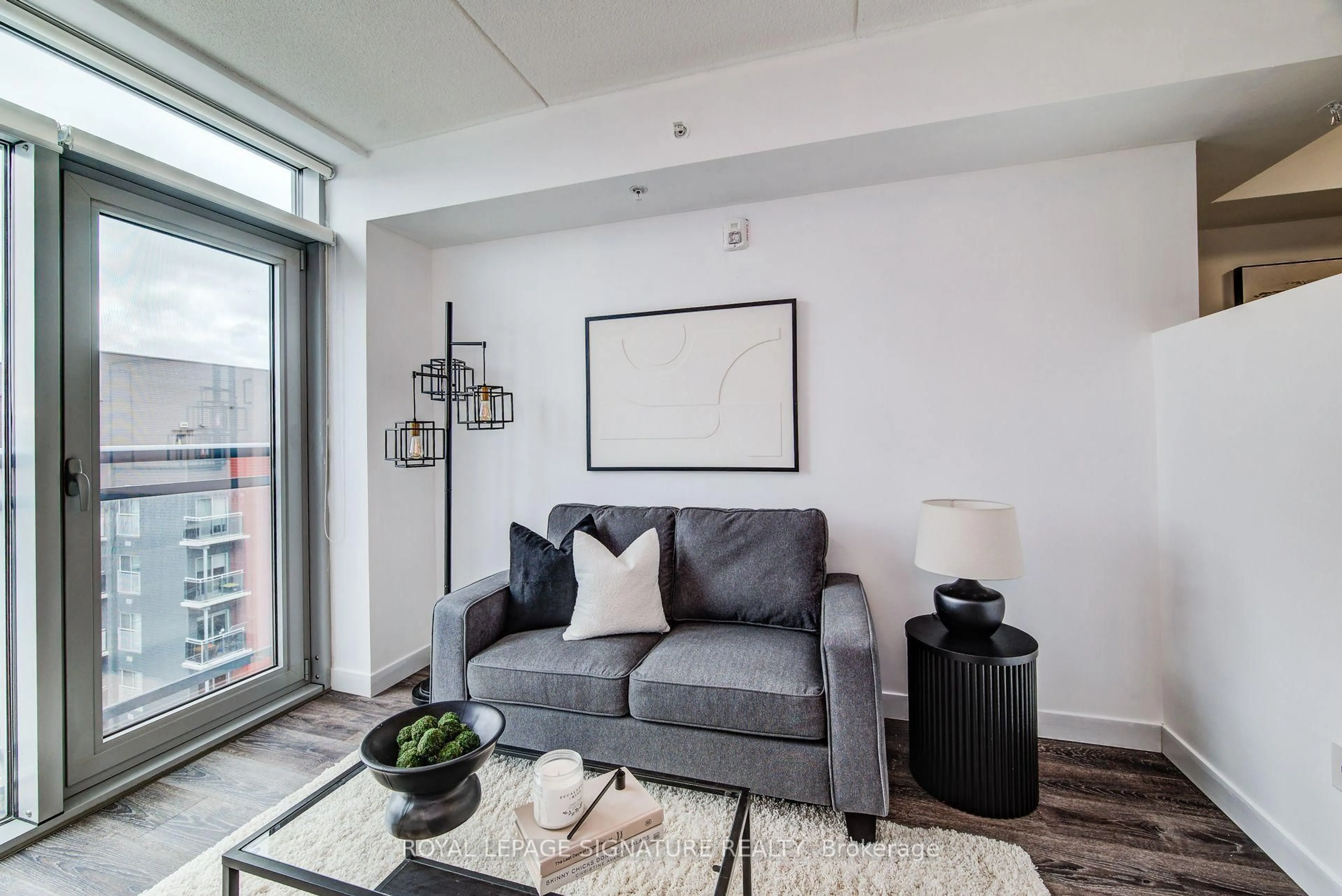 Living room with furniture, unknown for 250 Albert St #718, Waterloo Ontario N2L 3W5