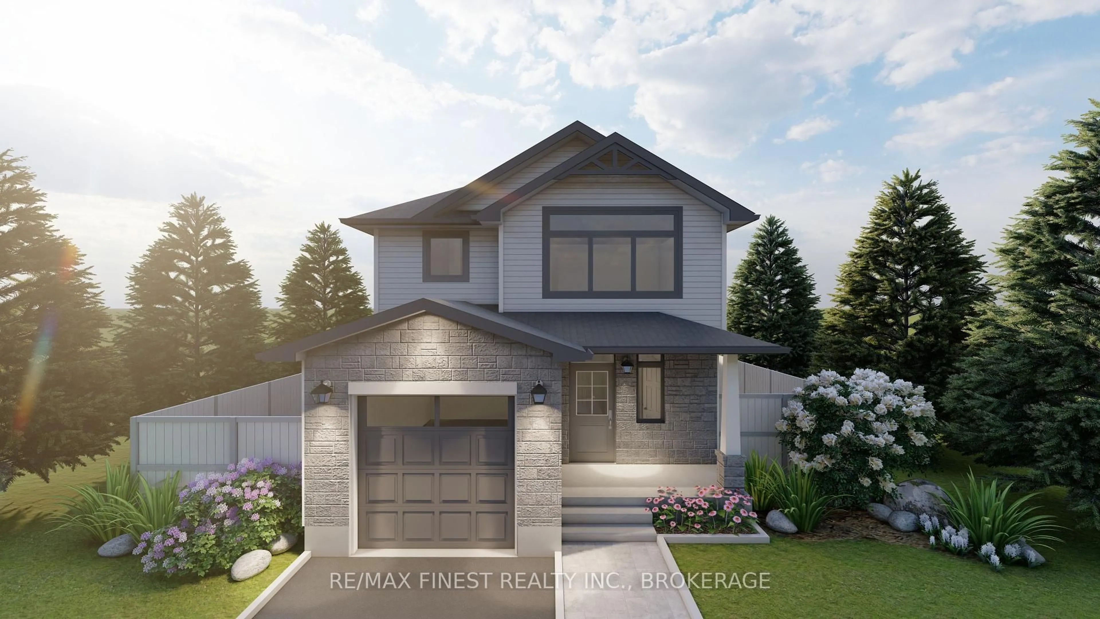 Home with brick exterior material, street for 1344 Turnbull Way #LOT E40, Kingston Ontario K7P 0T3