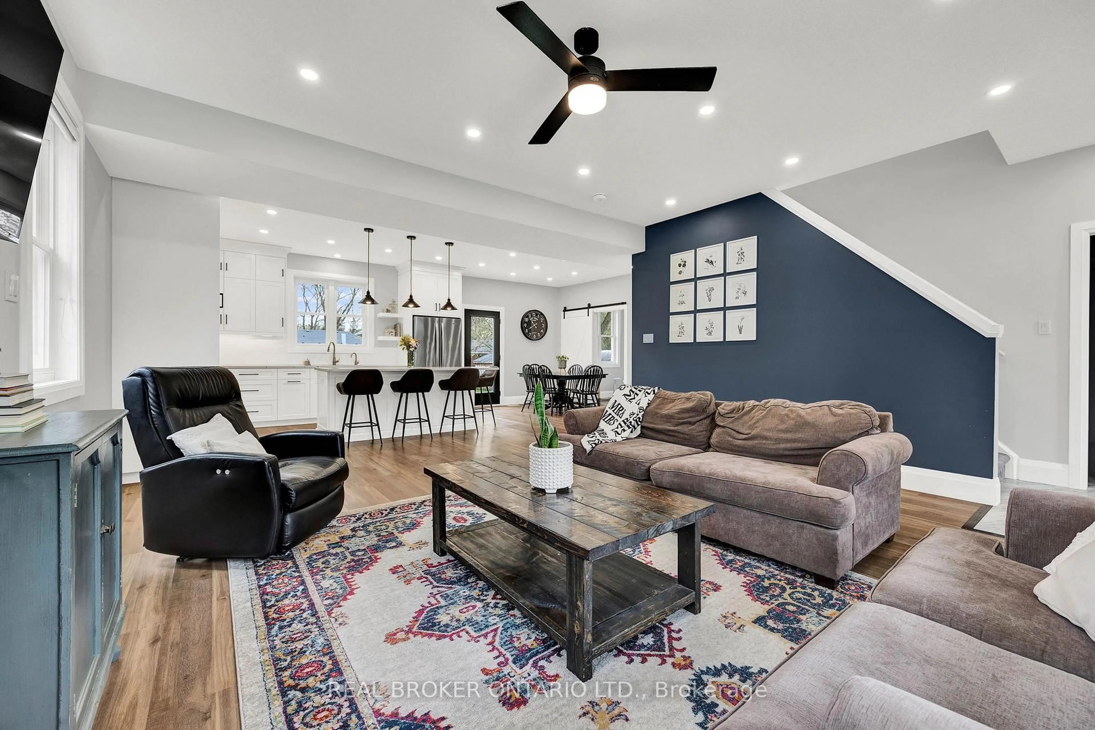 Living room with furniture, unknown for 6987 Millbank Main St, Perth East Ontario N0K 1L0