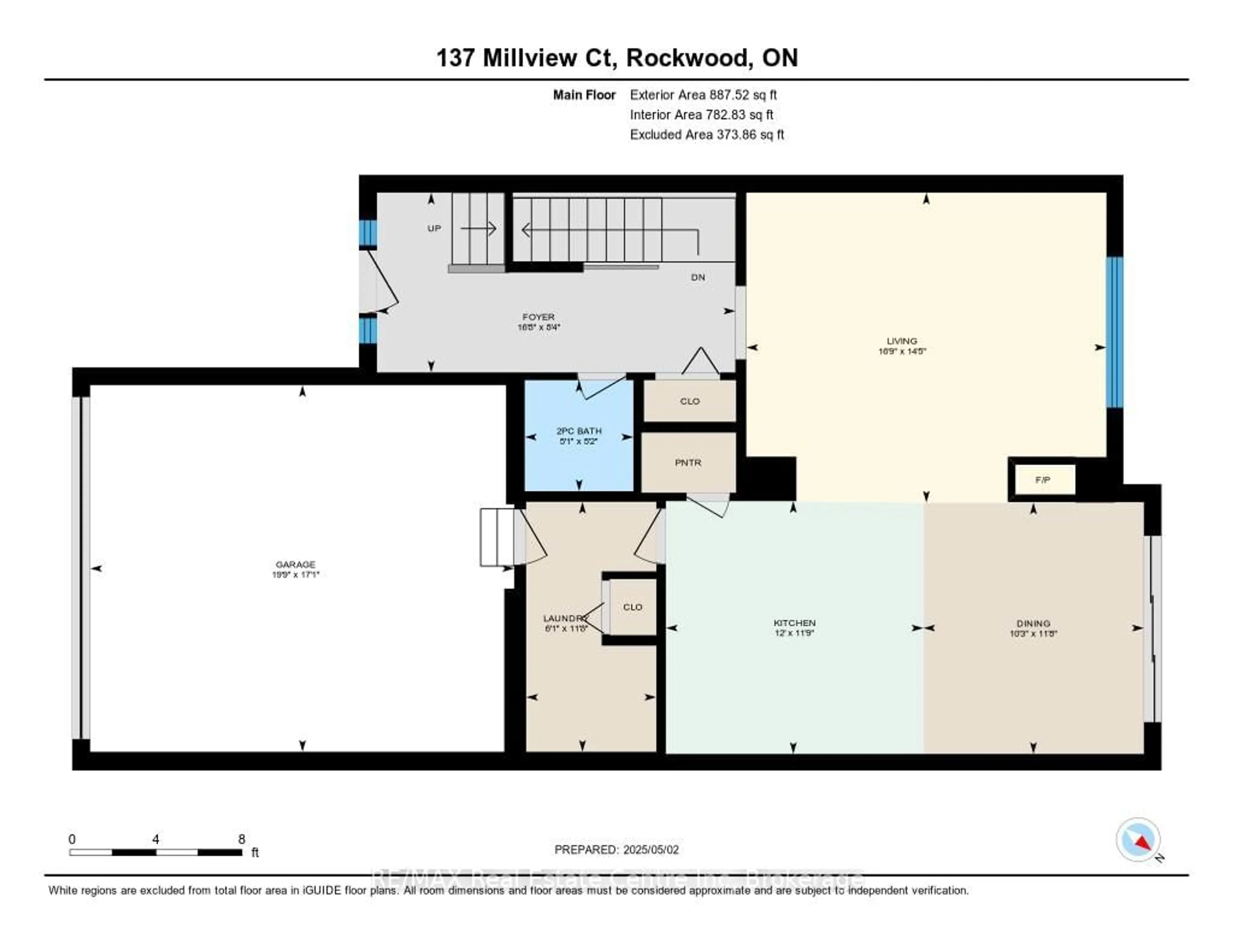 Floor plan for 137 Millview Crt, Guelph/Eramosa Ontario N0B 2K0