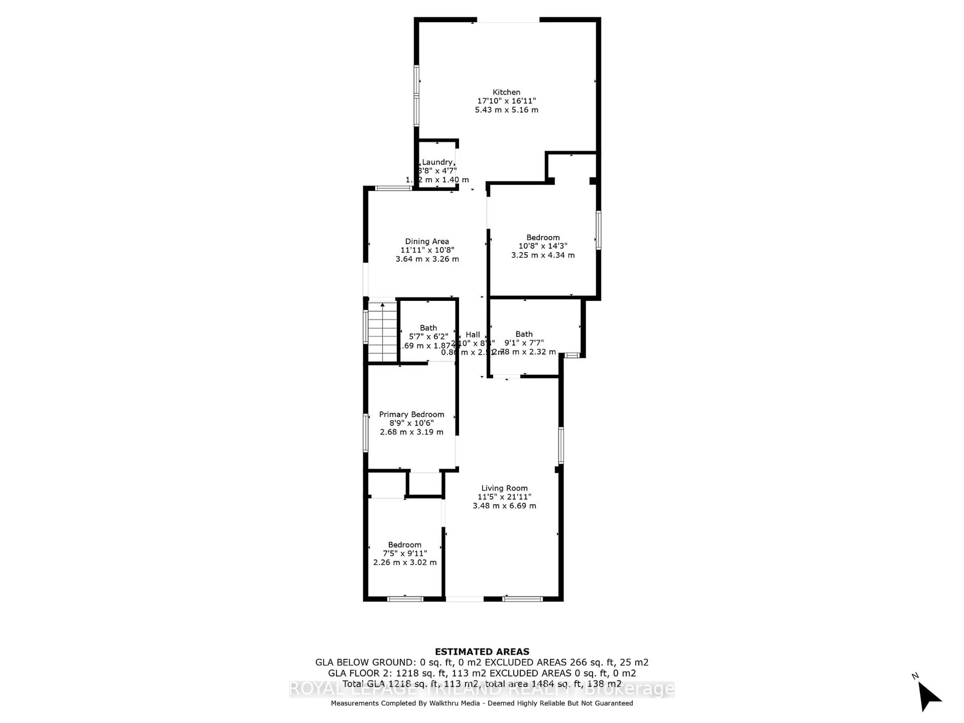 Floor plan for 57 Palace St, London East Ontario N6B 3A6