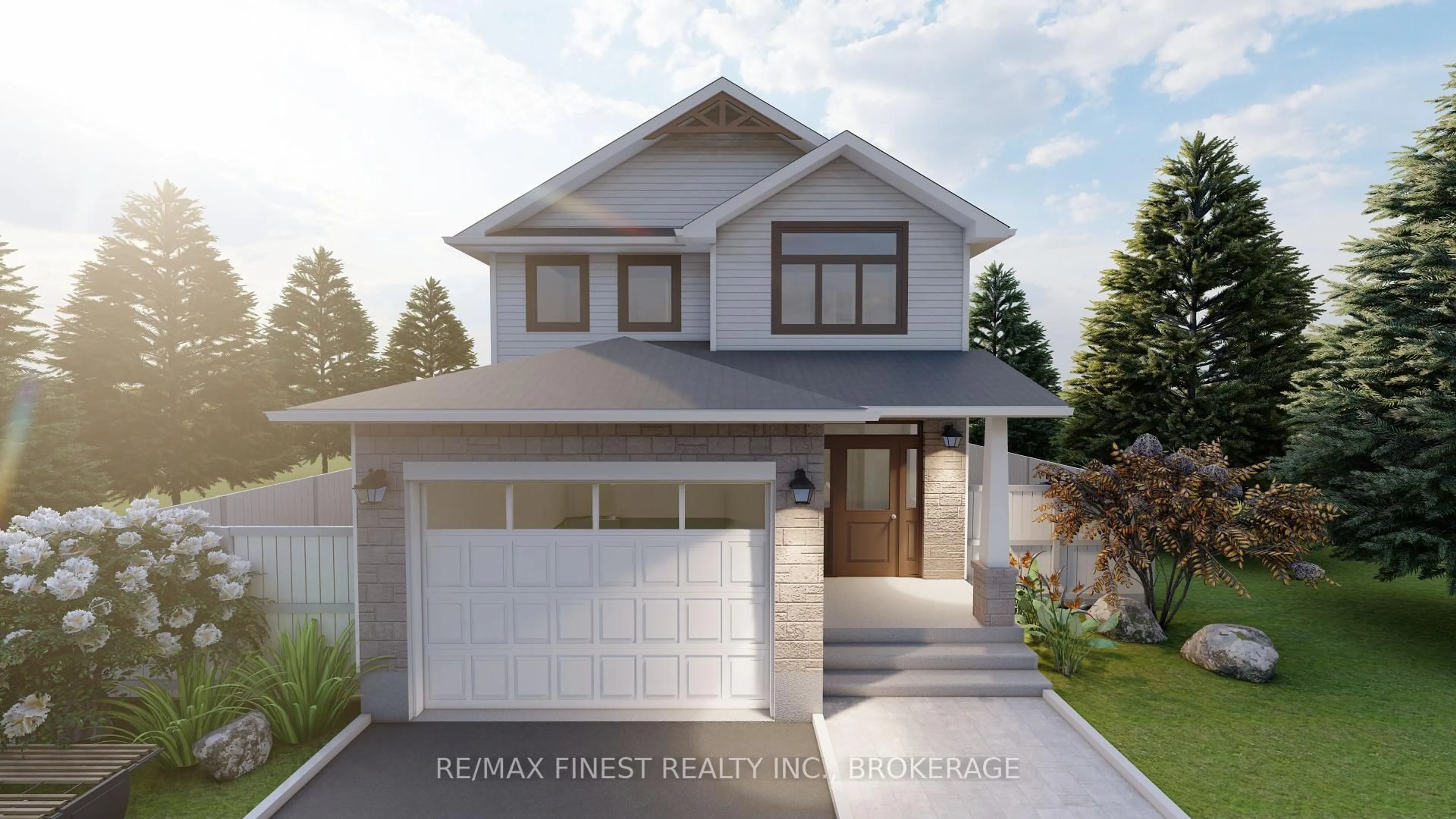 Home with vinyl exterior material, street for 1335 Turnbull Way #LOT E66, Kingston Ontario K7P 0T3