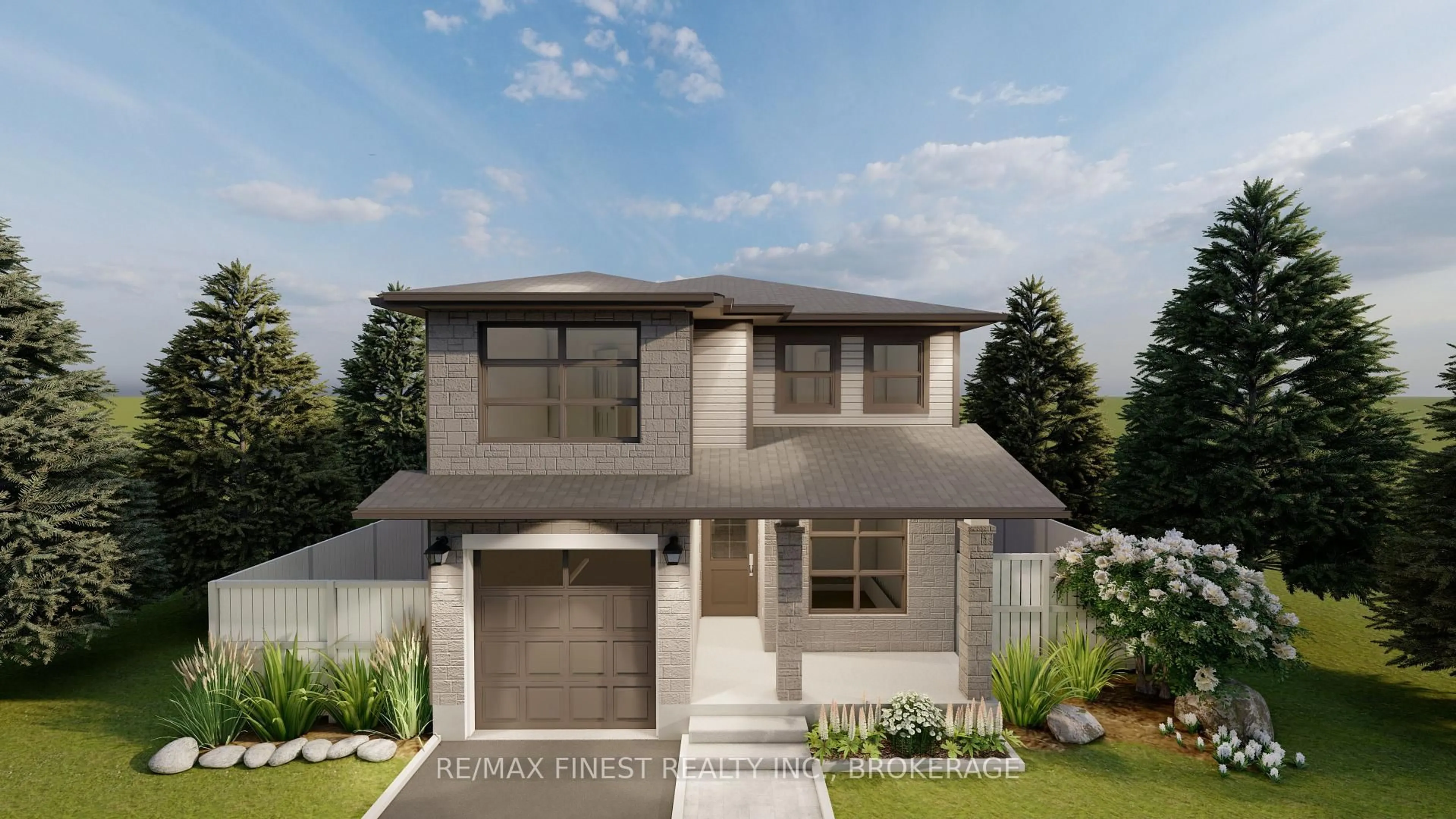 Home with brick exterior material, street for 1343 Turnbull Way #LOT E62, Kingston Ontario K7P 0T3