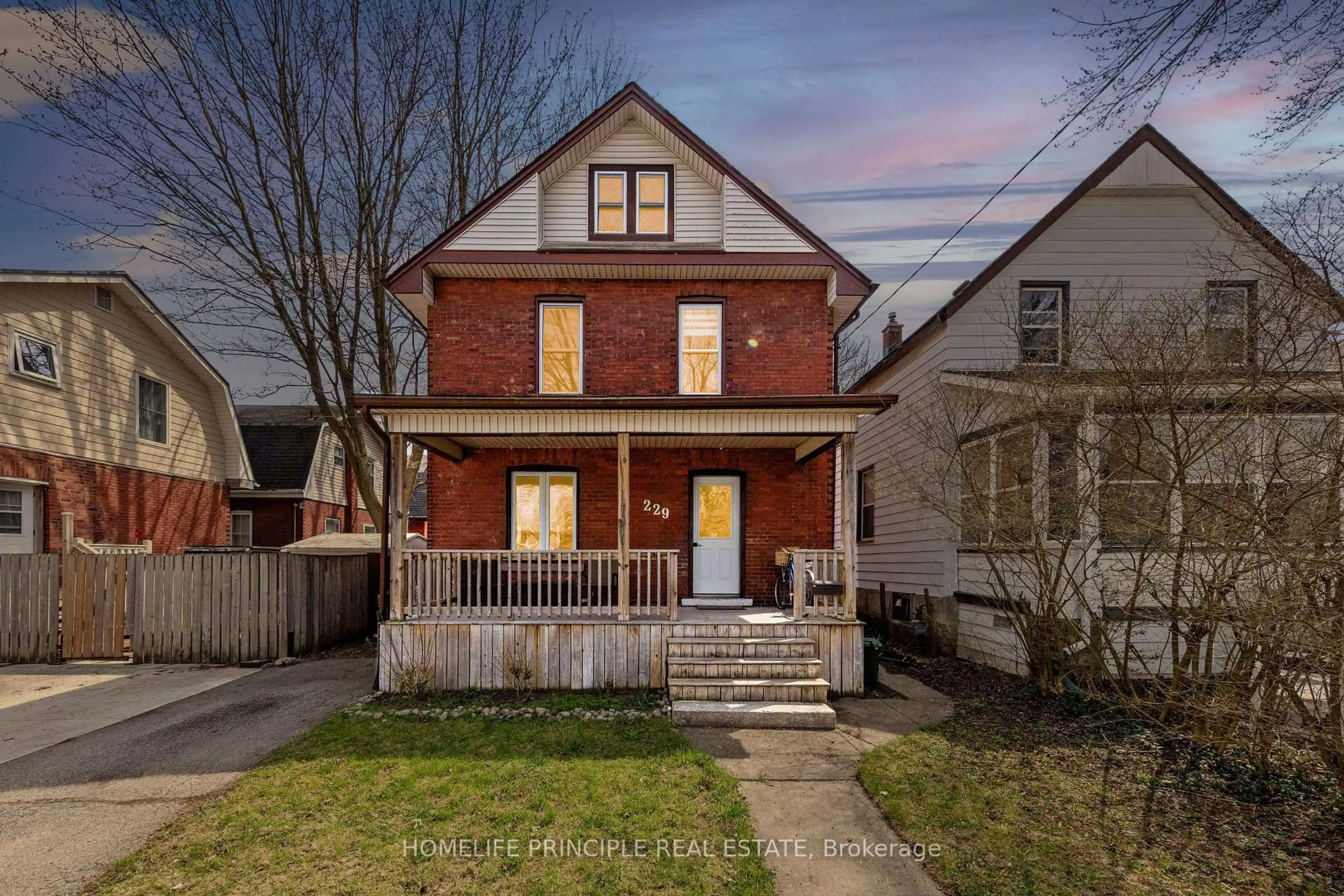 Home with brick exterior material, street for 229 Nile St, Stratford Ontario N5A 4G1