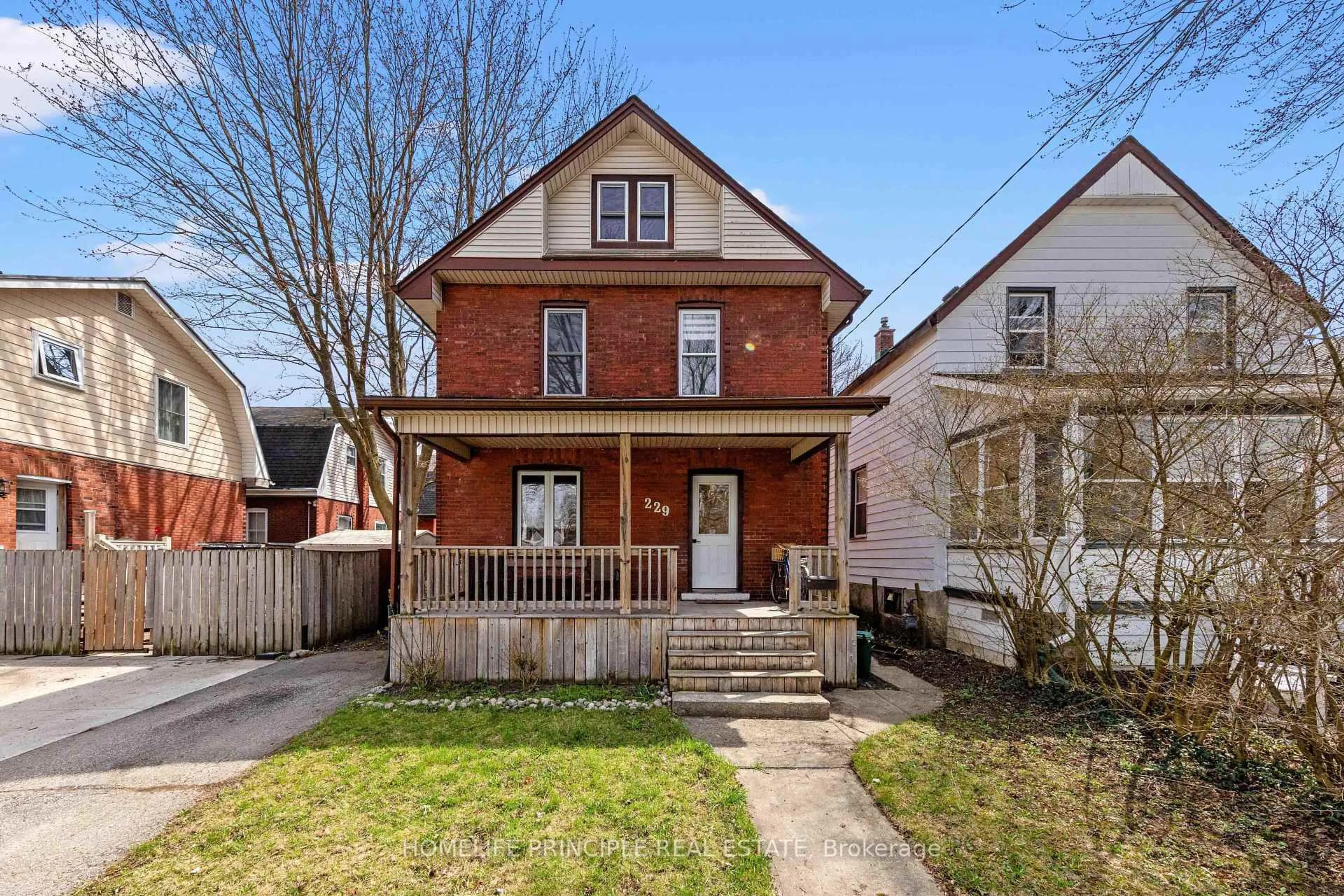 Home with brick exterior material, street for 229 Nile St, Stratford Ontario N5A 4G1