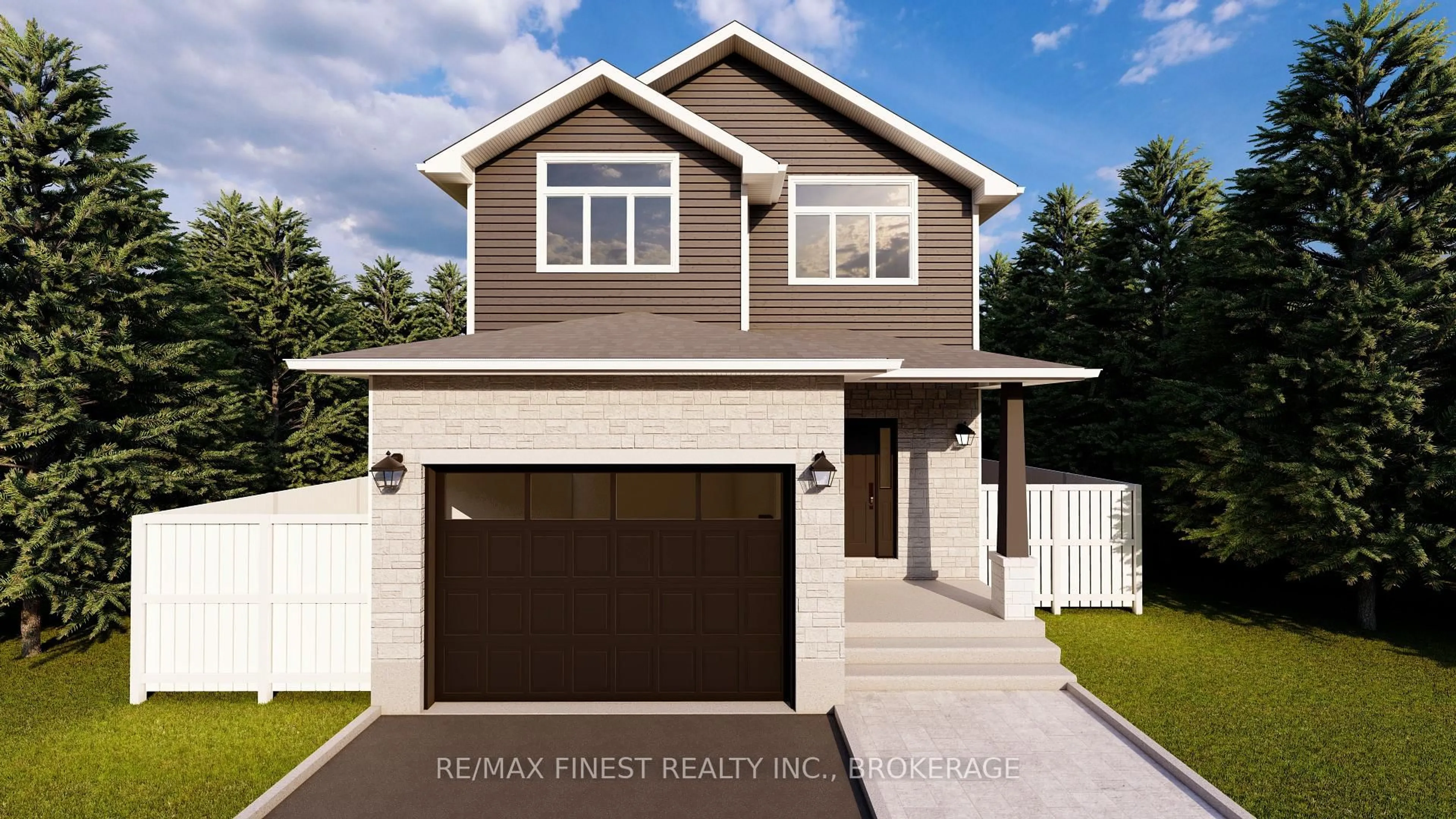 Home with vinyl exterior material, street for 1351 Turnbull Way #LOT E58, Kingston Ontario K7P 0T3