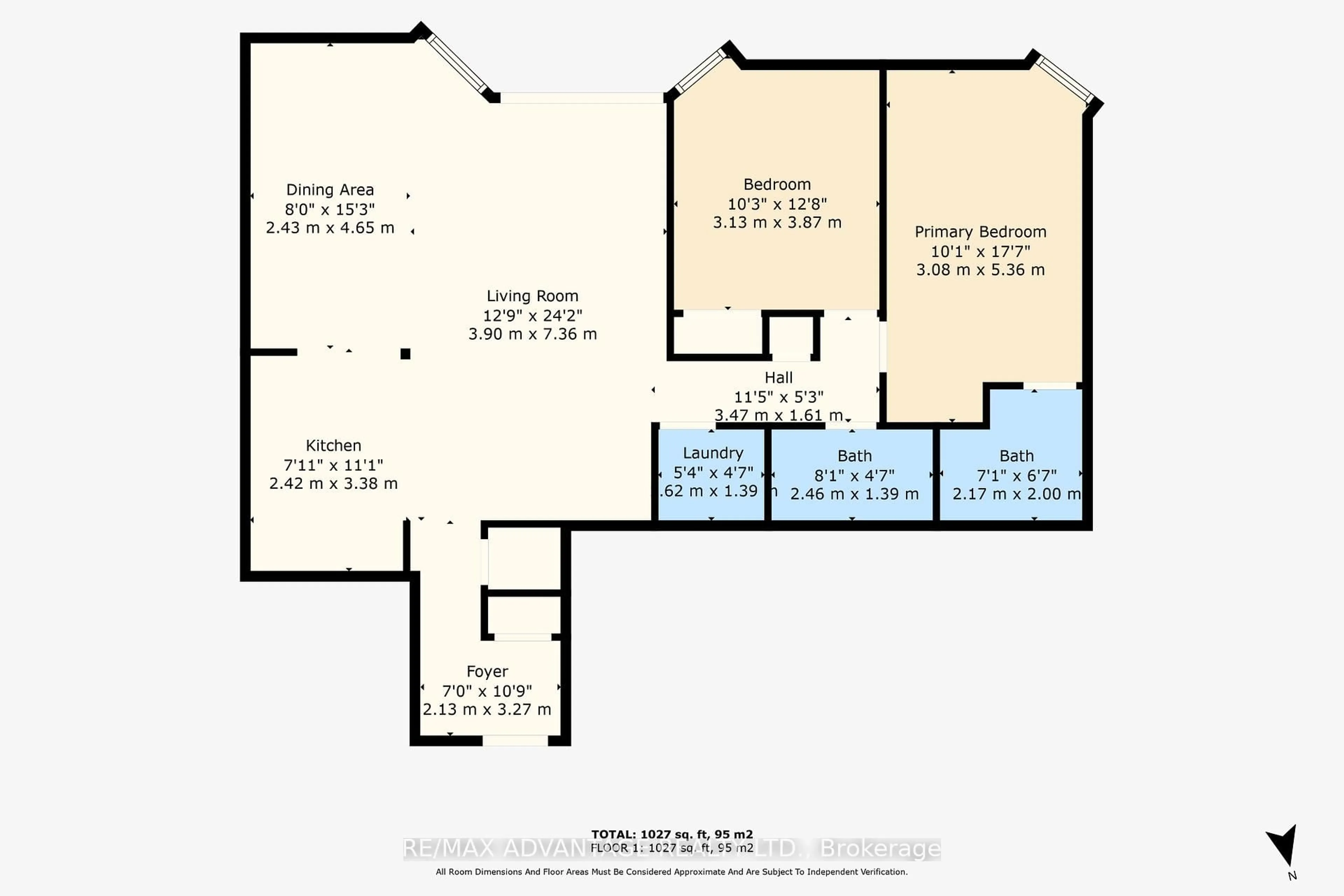 Floor plan for 323 Colborne St #2501, London East Ontario N6B 3N8