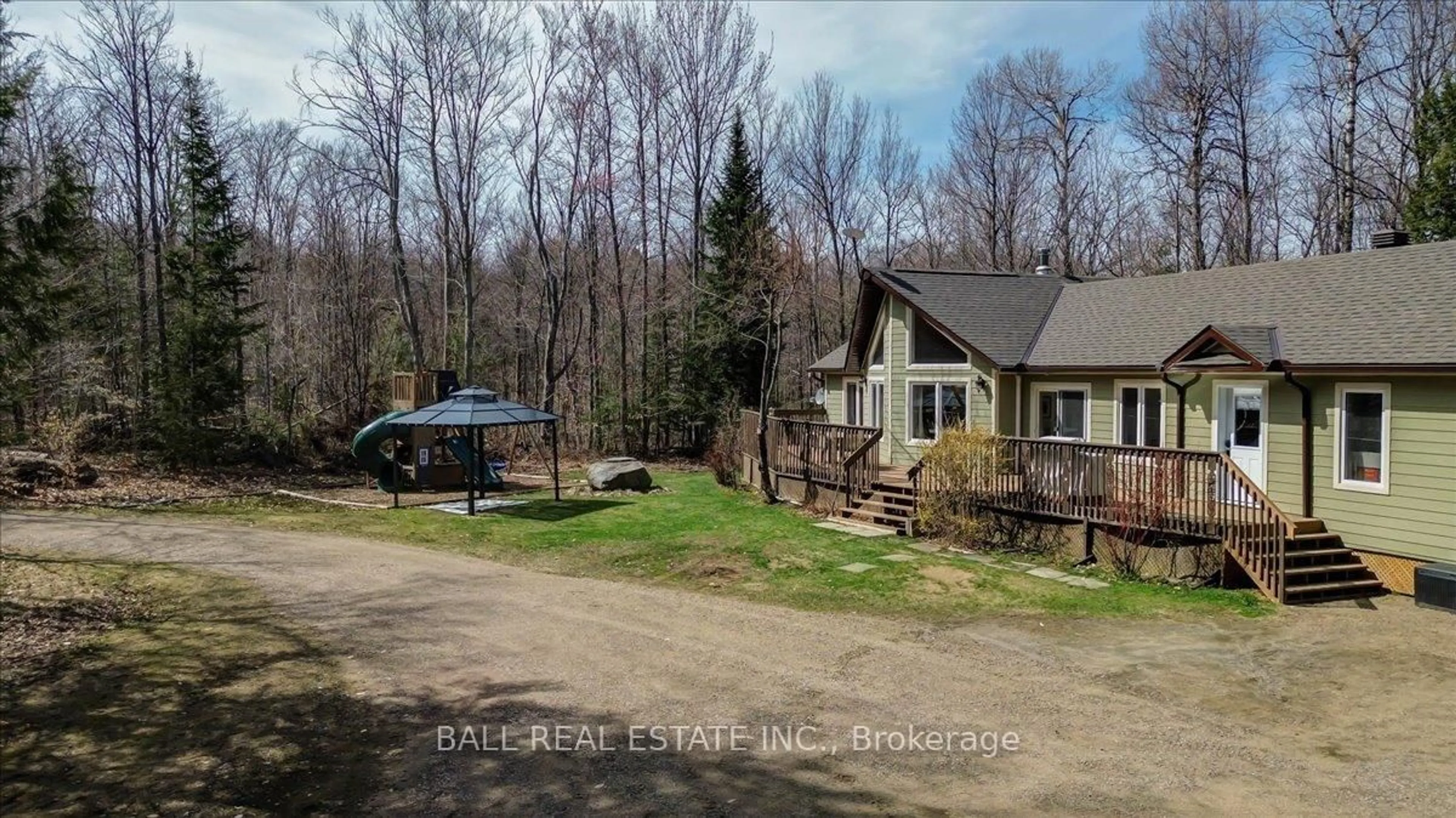 A pic from outside/outdoor area/front of a property/back of a property/a pic from drone, unknown for 867 Brethour Rd, Bancroft Ontario K0L 1C0