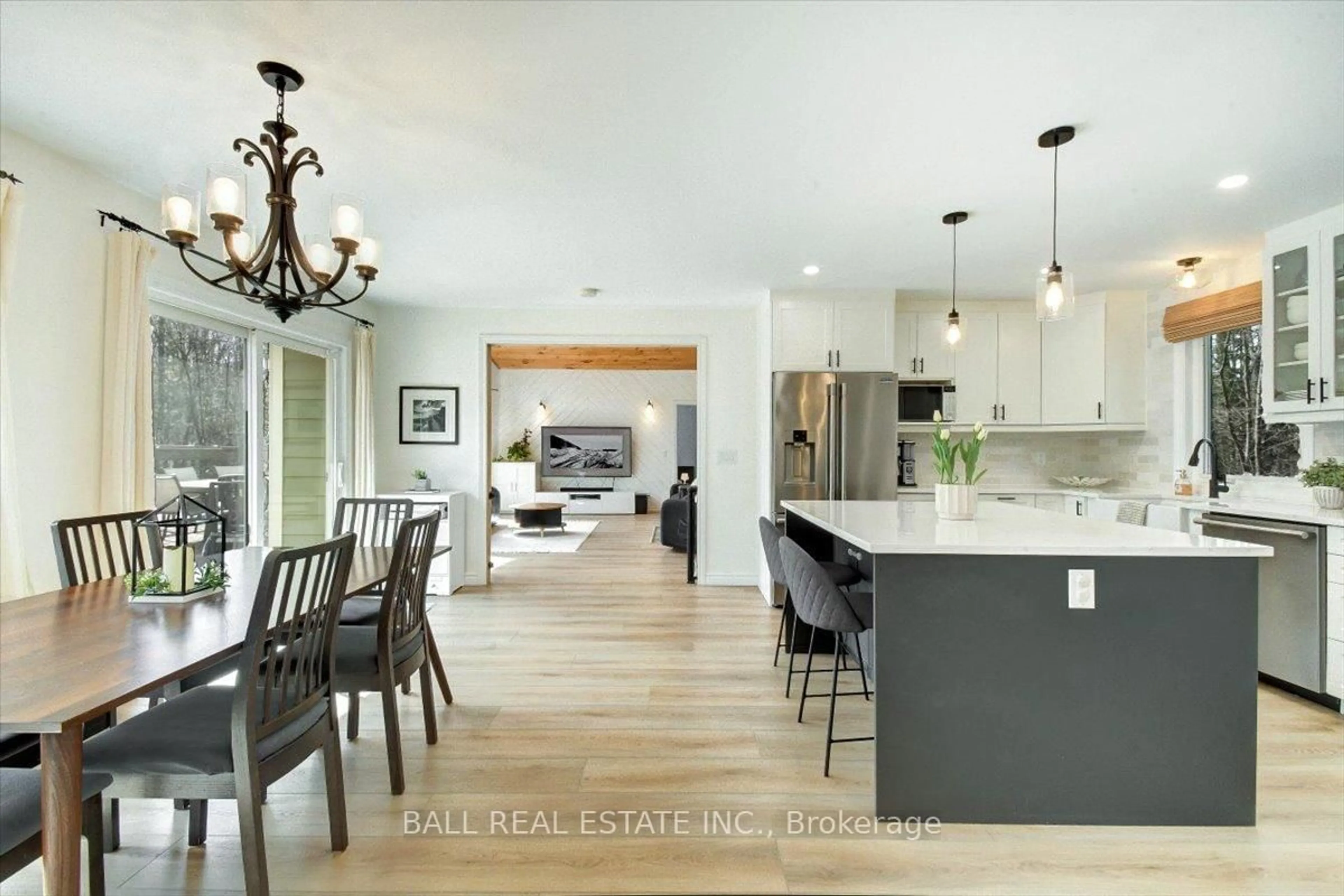 Open concept kitchen, unknown for 867 Brethour Rd, Bancroft Ontario K0L 1C0