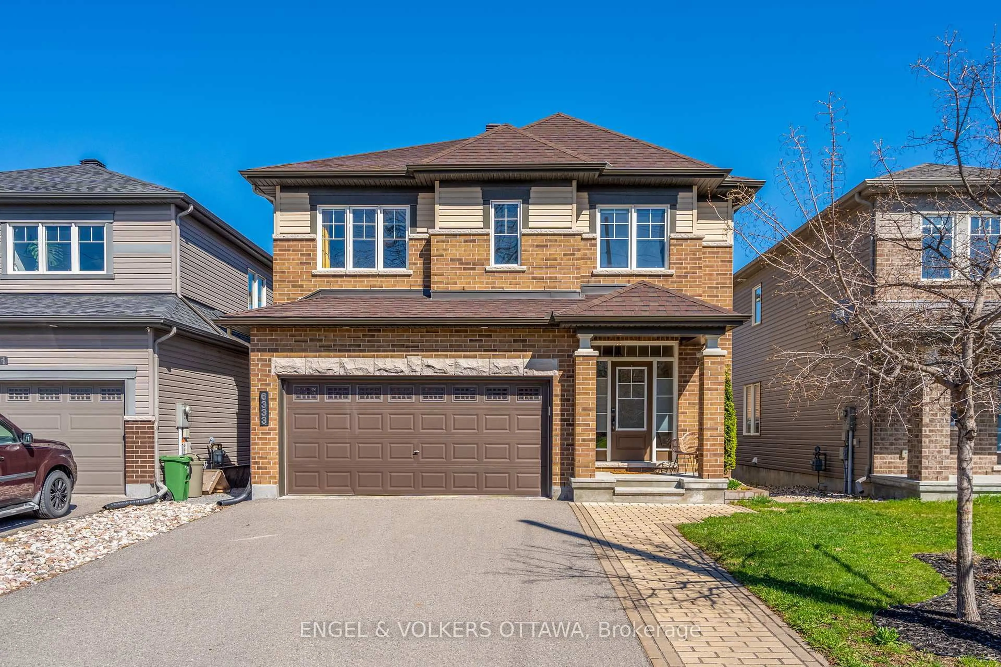Home with brick exterior material, street for 6333 Renaud Rd, Ottawa Ontario K1W 0J4