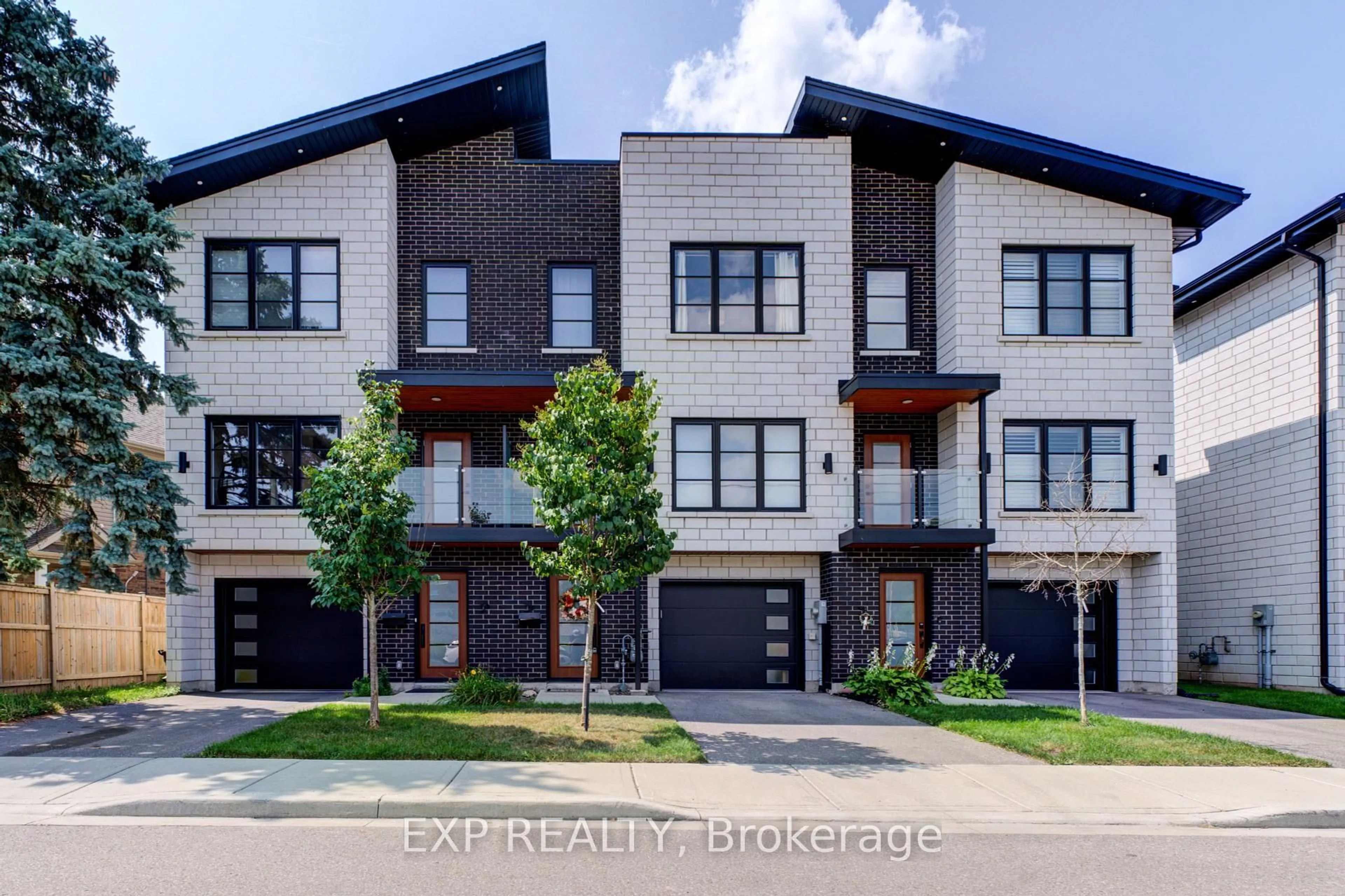 Home with brick exterior material, street for 3 Spring Lane #B, Brantford Ontario N3T 4M2