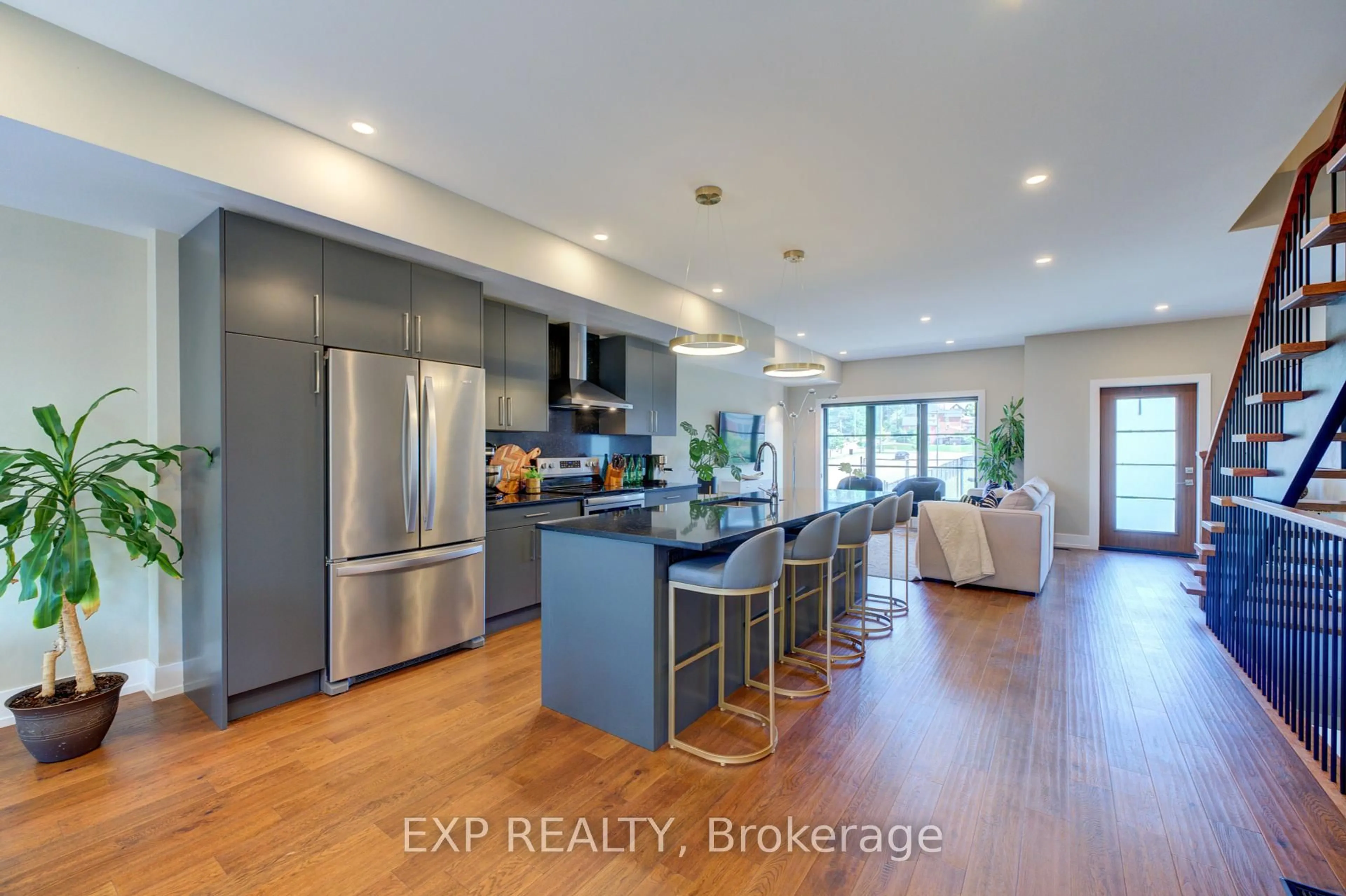 Open concept kitchen, unknown for 3 Spring Lane #B, Brantford Ontario N3T 4M2