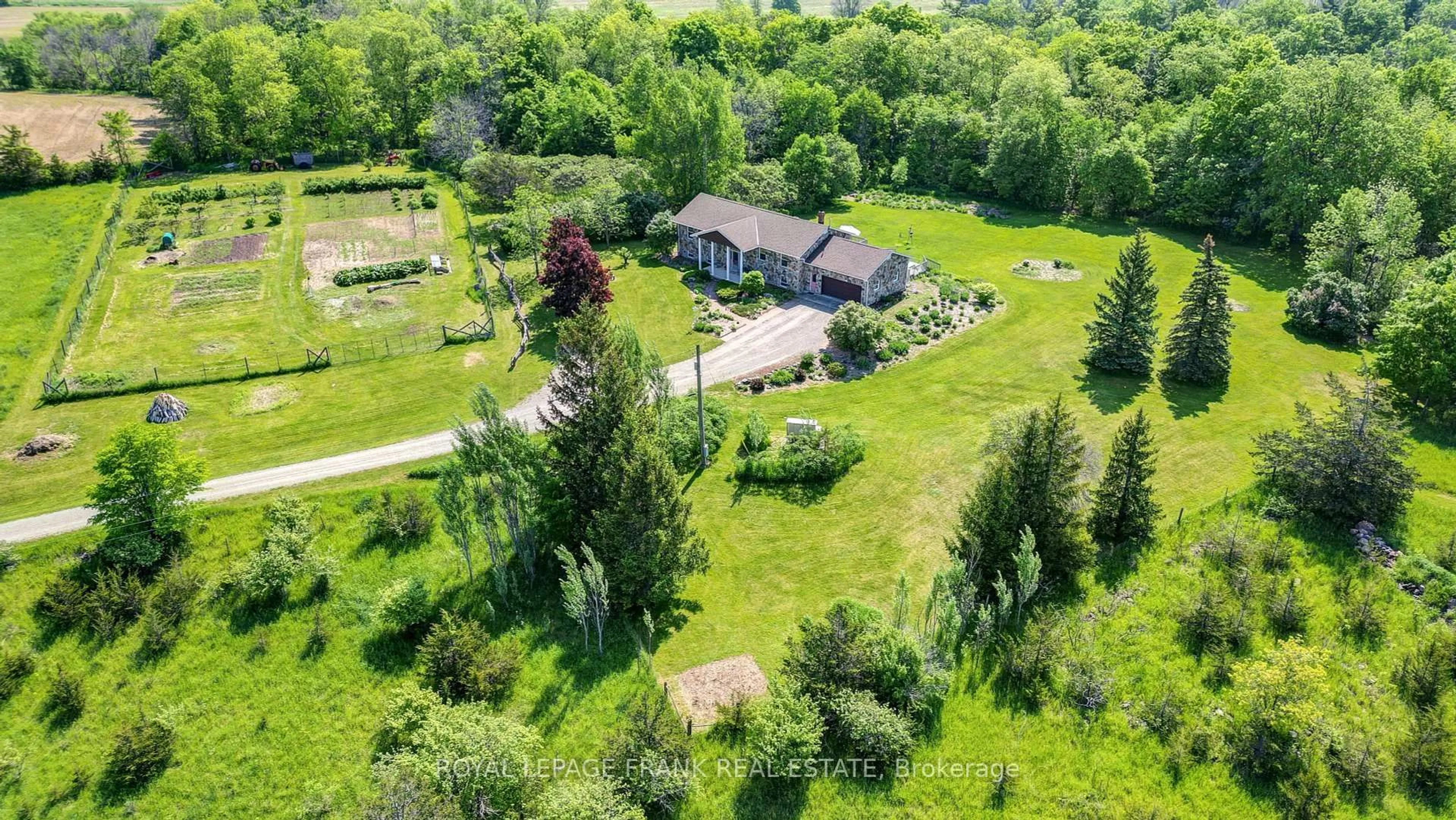 A pic from outside/outdoor area/front of a property/back of a property/a pic from drone, unknown for 3071 5th Line E N/A, Trent Hills Ontario K0L 1L0