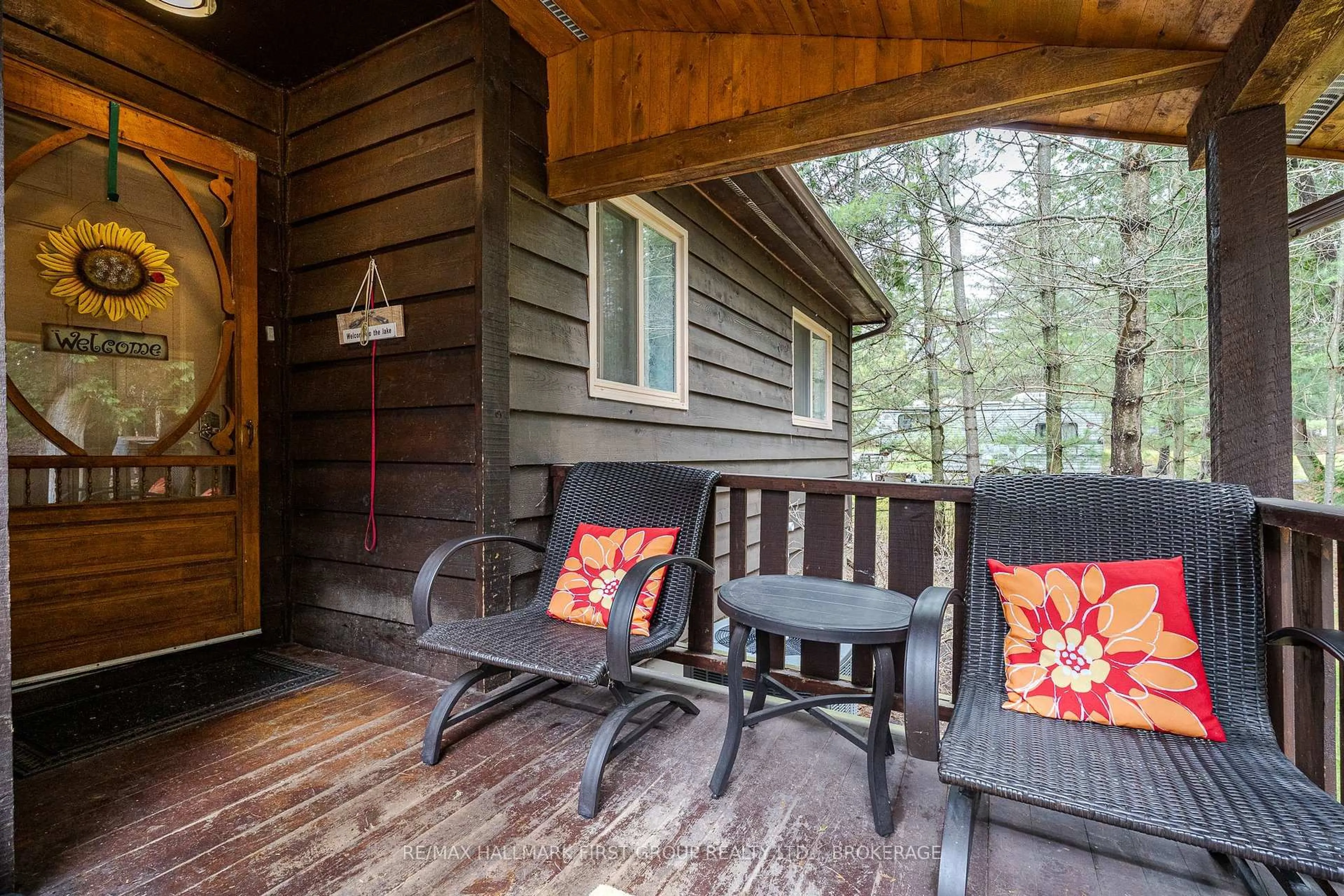 Patio, forest/trees view for 616 Cedarstone Rd, Tamworth Ontario K0K 3G0