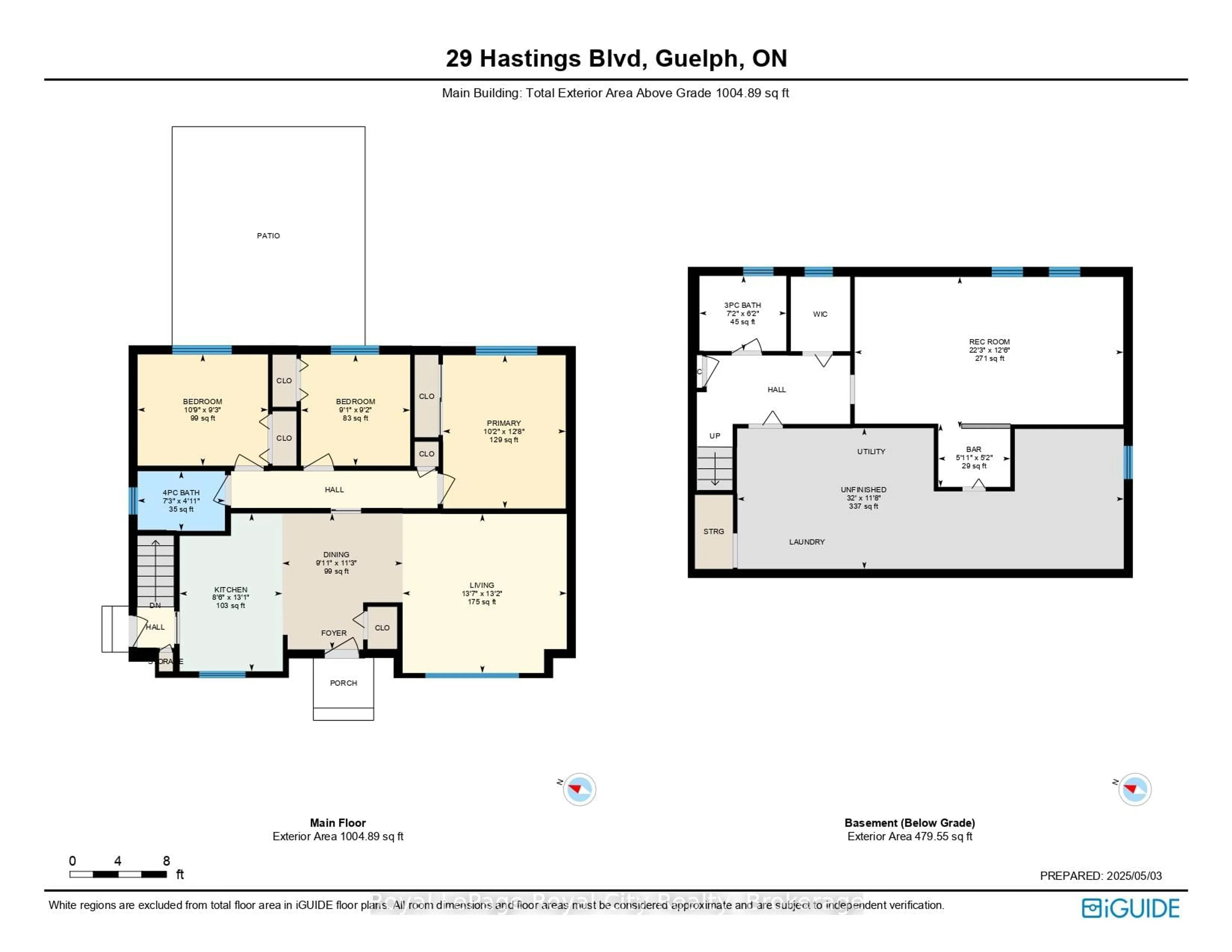 Floor plan for 29 Hastings Blvd, Guelph Ontario N1E 4G3