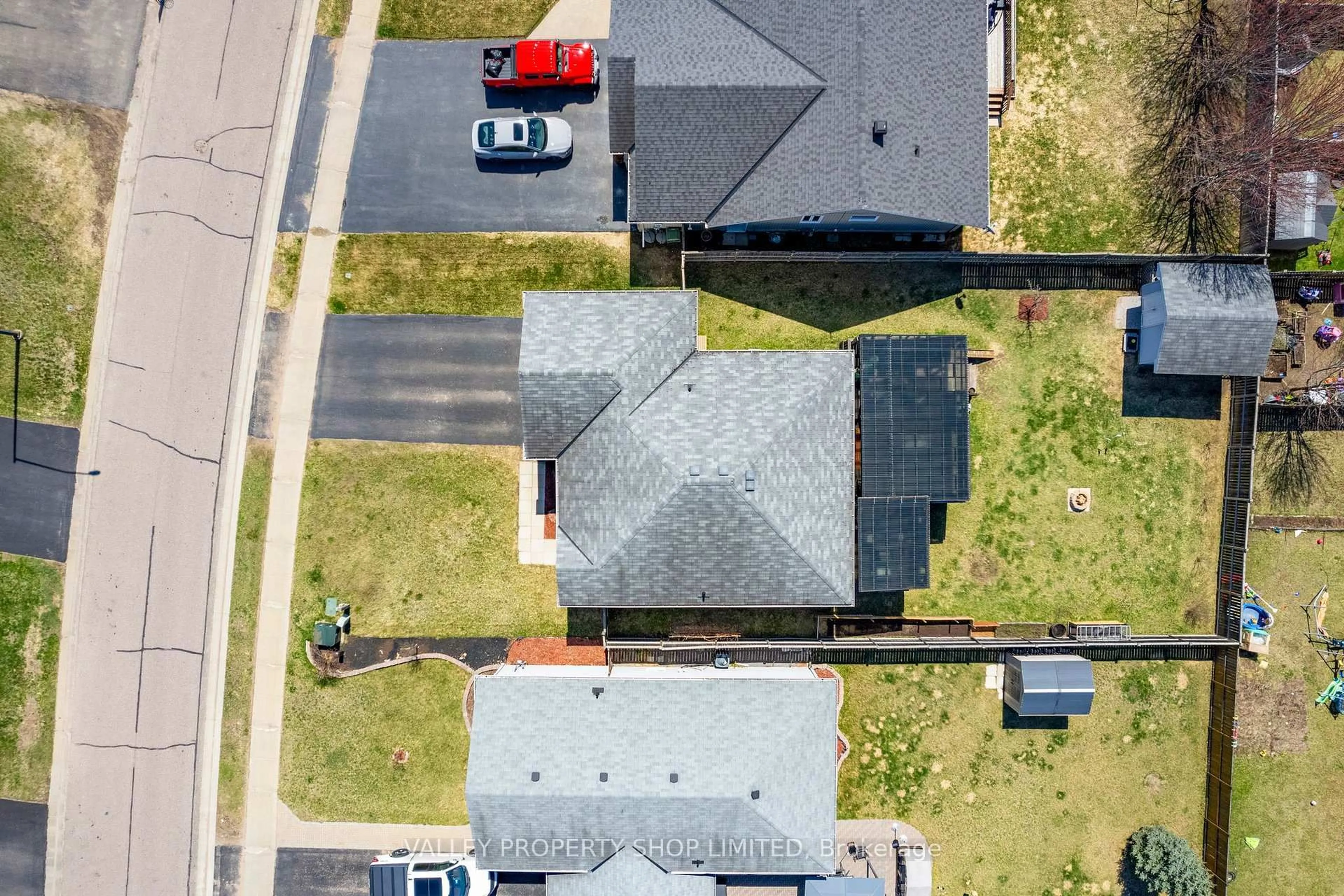 A pic from outside/outdoor area/front of a property/back of a property/a pic from drone, street for 5 Boulder Creek Tr, Petawawa Ontario K8H 0B2