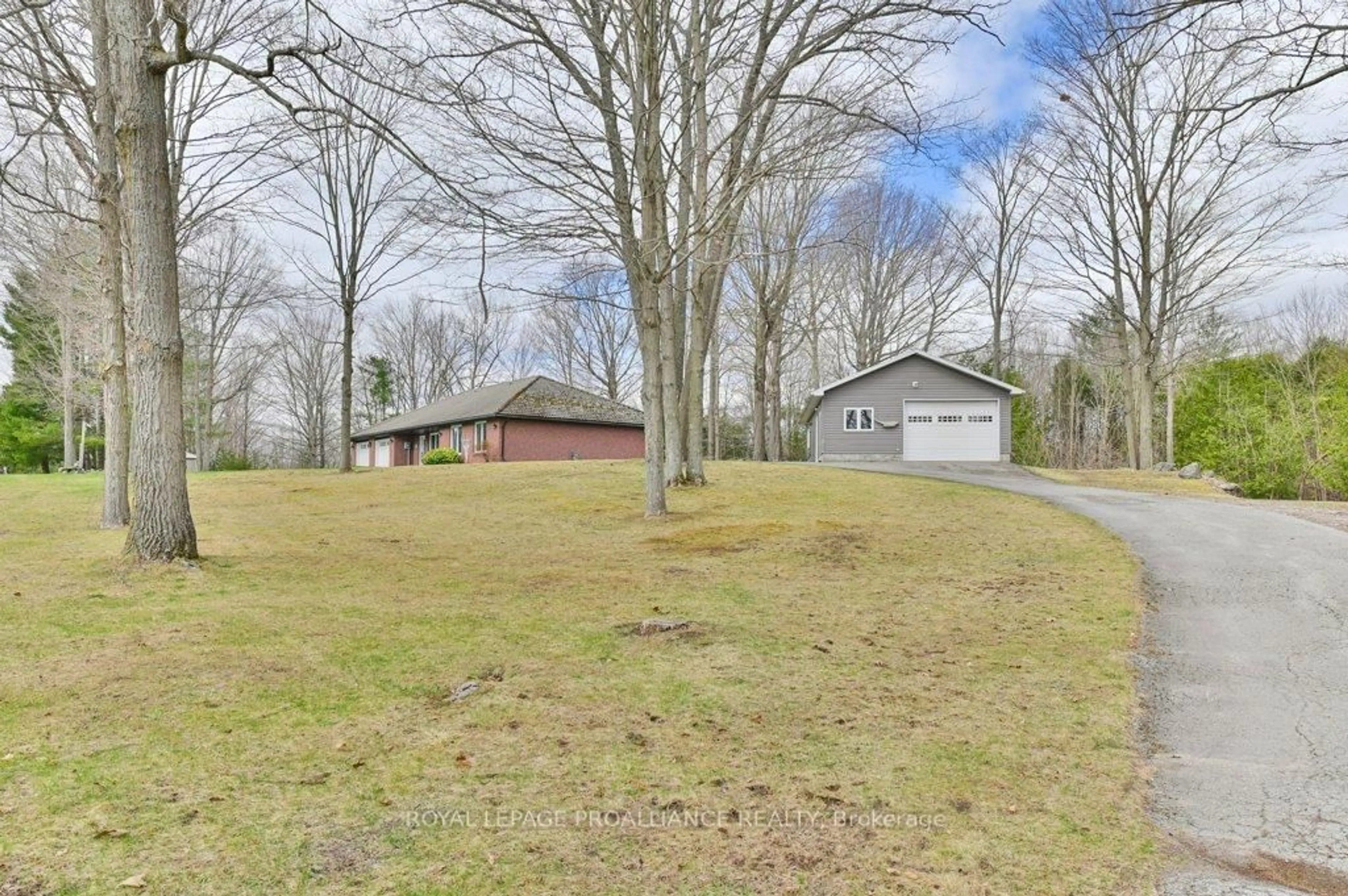 A pic from outside/outdoor area/front of a property/back of a property/a pic from drone, unknown for 361 Crookston Rd, Madoc Ontario K0K 2K0