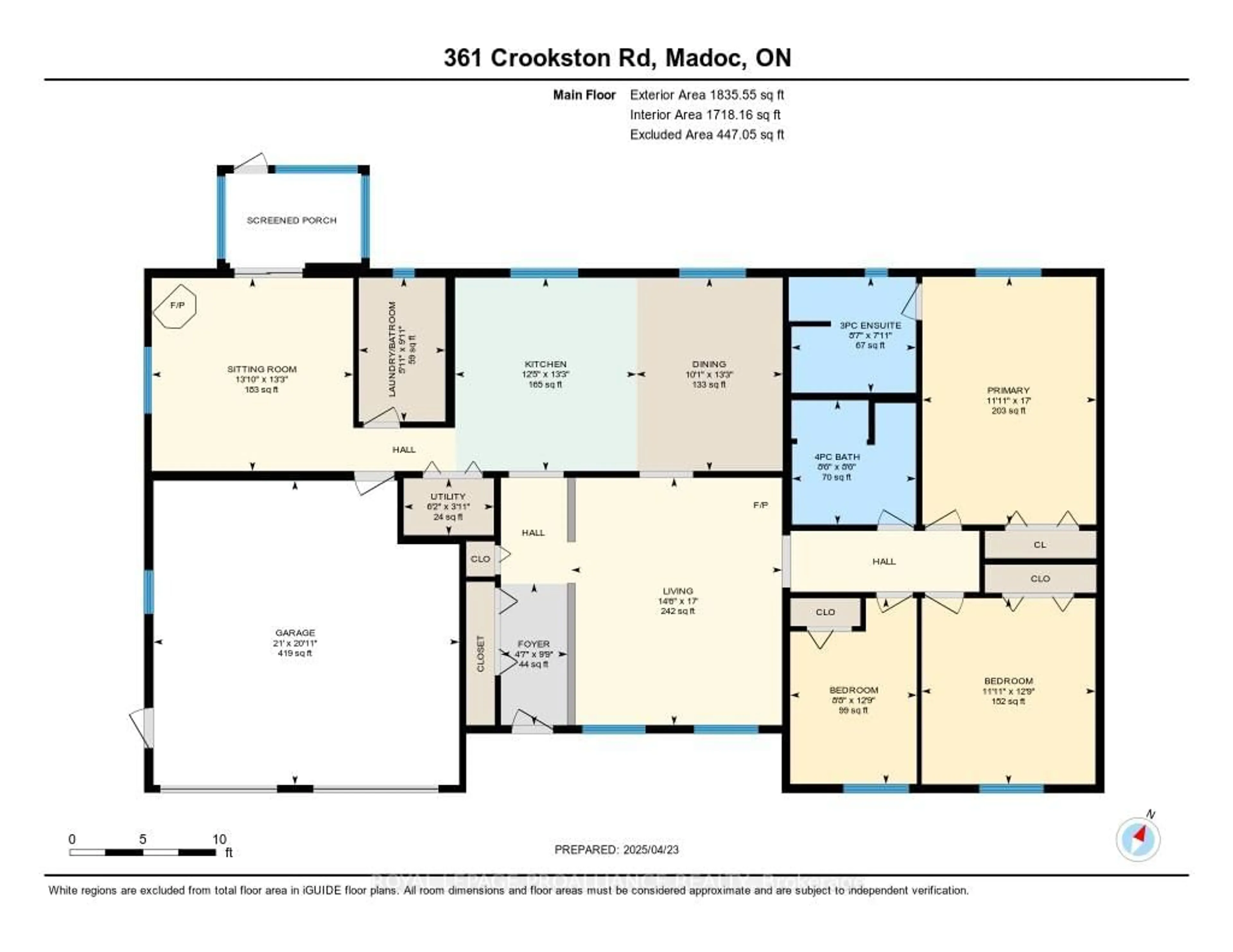 Floor plan for 361 Crookston Rd, Madoc Ontario K0K 2K0