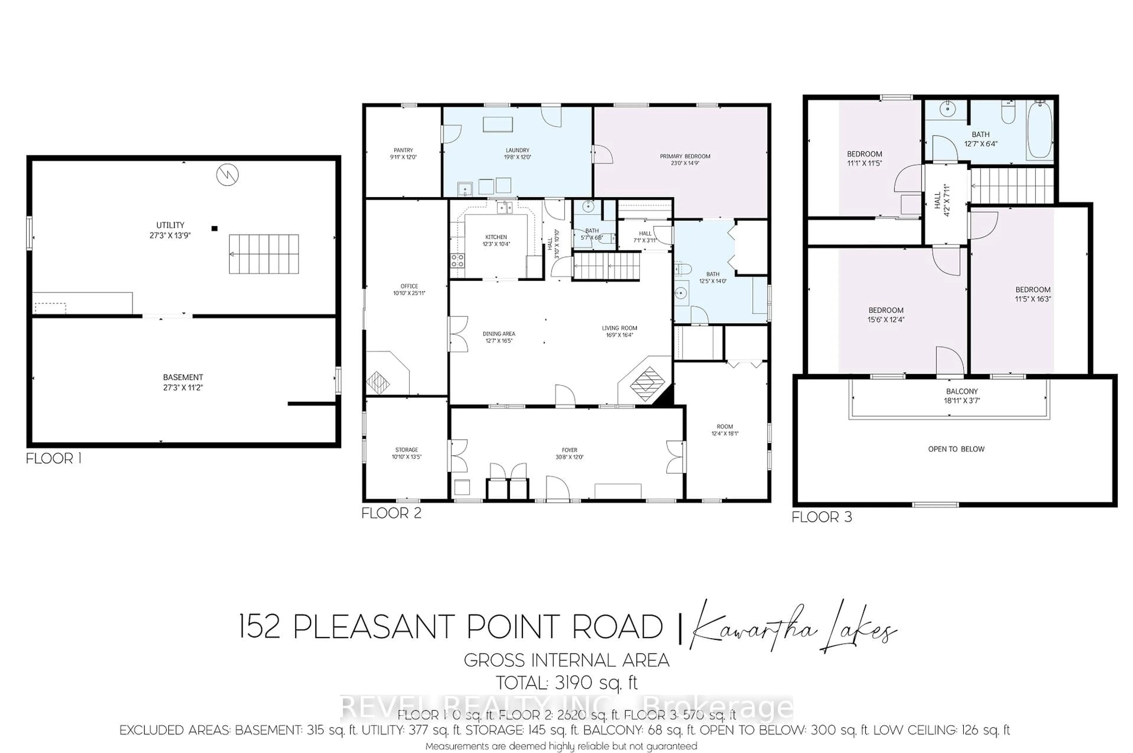 Floor plan for 152 Pleasant Pt Rd, Kawartha Lakes Ontario K0M 1L0