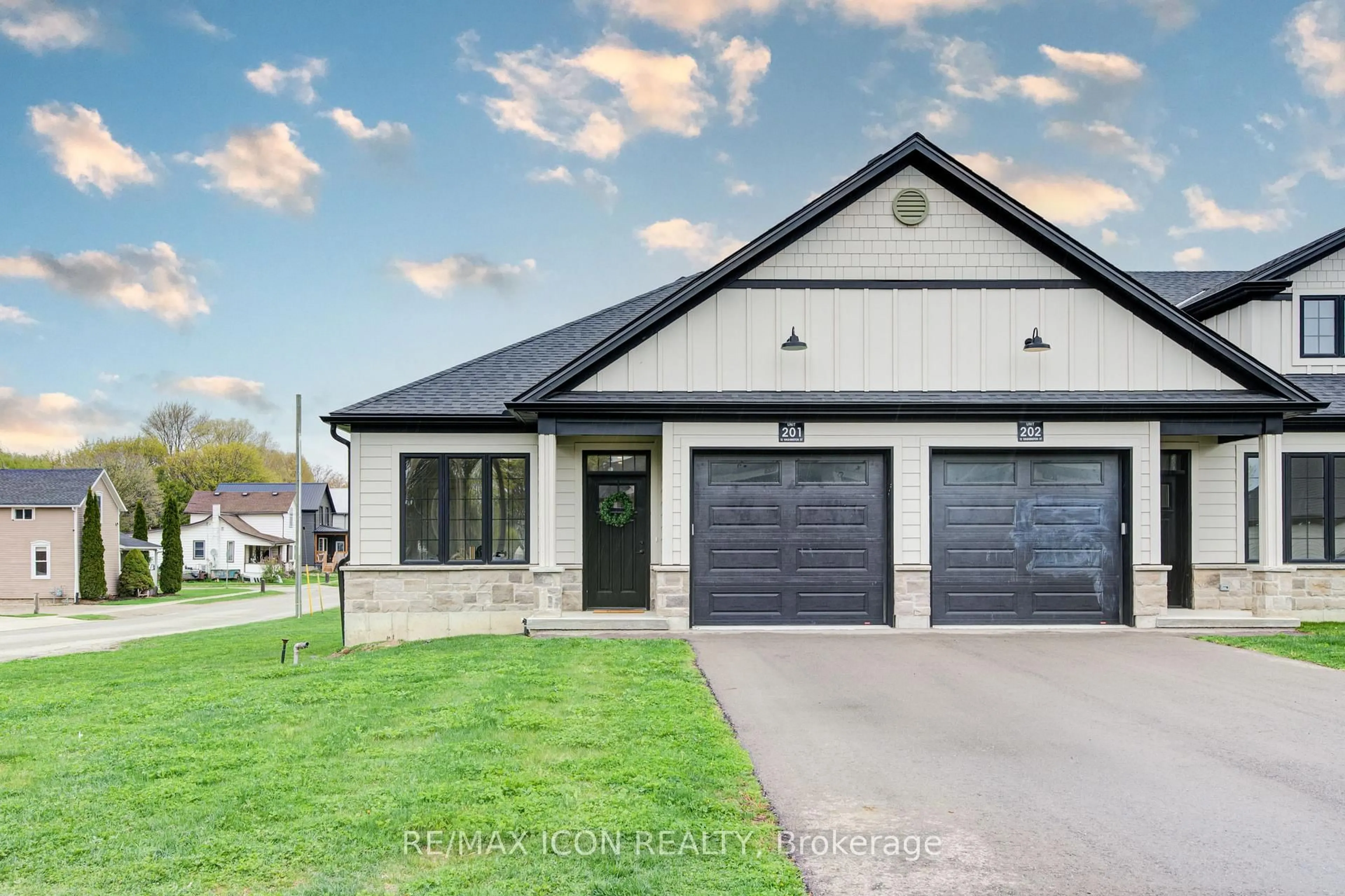 Home with brick exterior material, street for 12 Washington St #201, Norwich Ontario N0J 1P0