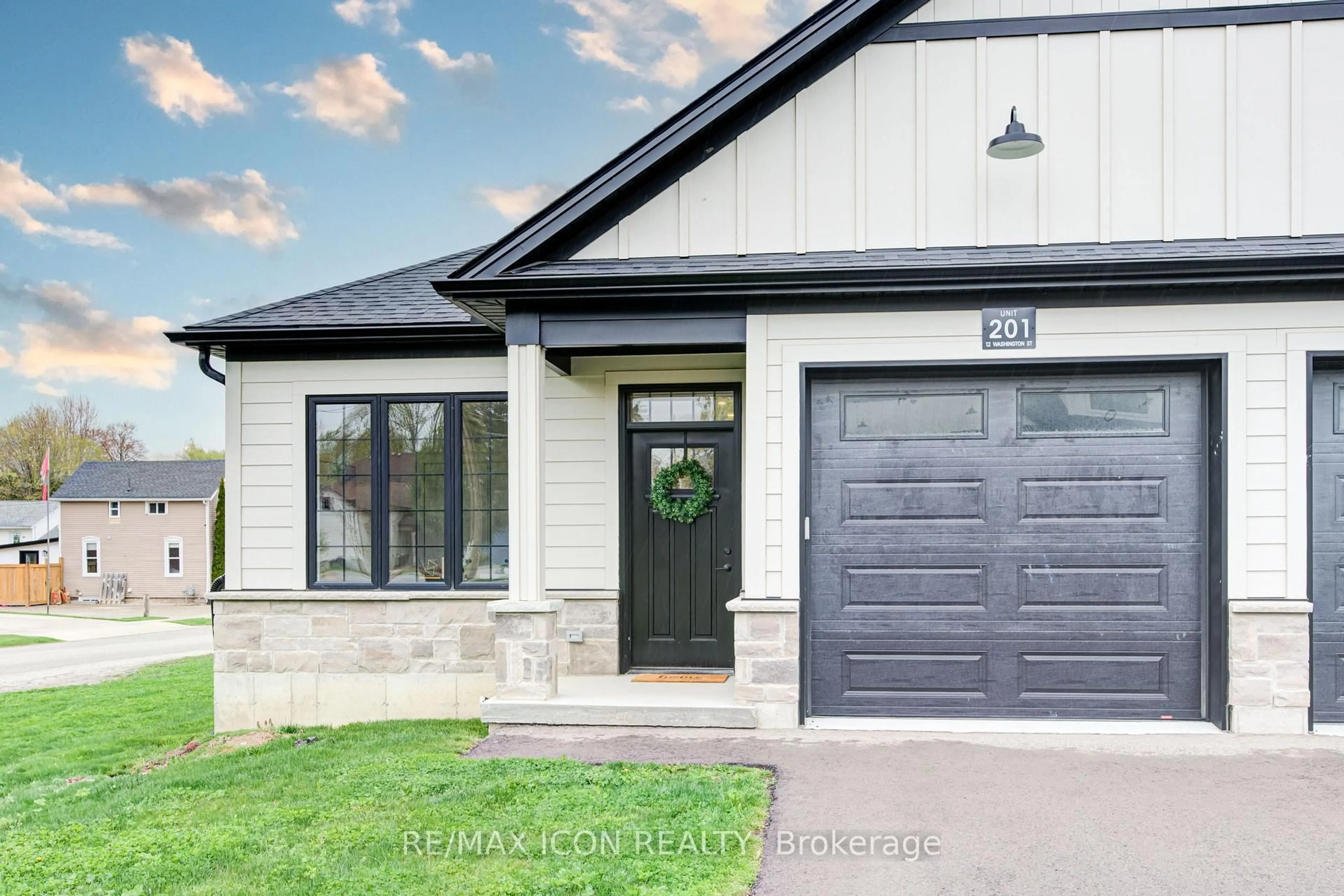 Home with brick exterior material, street for 12 Washington St #201, Norwich Ontario N0J 1P0