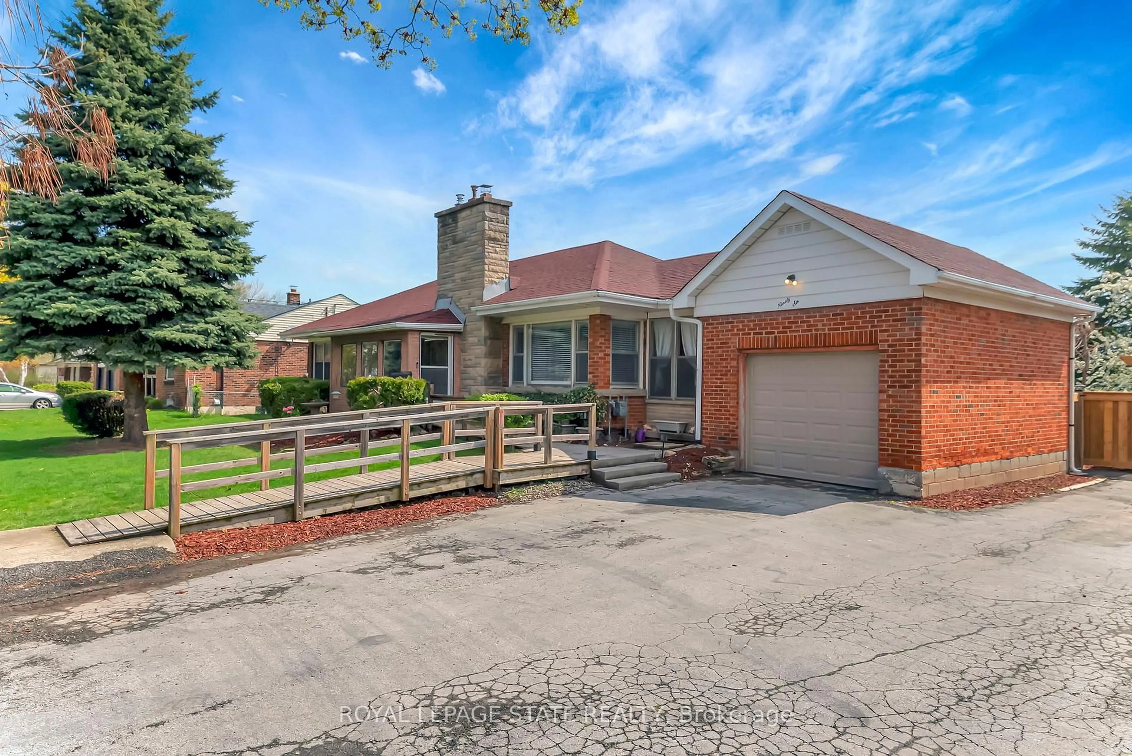 Home with brick exterior material, street for 96 Gray Rd, Hamilton Ontario L8G 3V1