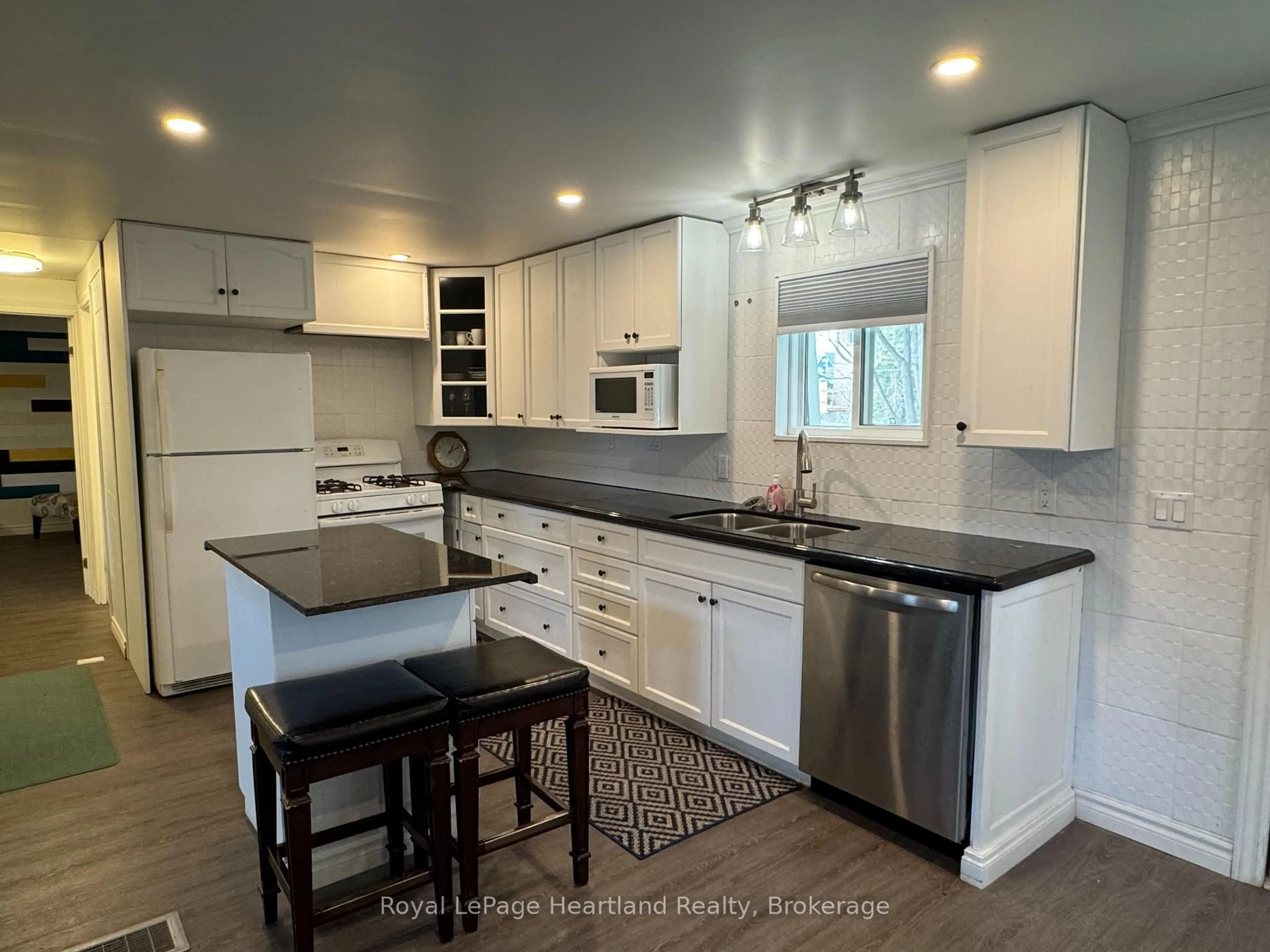 Open concept kitchen, ceramic/tile floor for 26 North St, Huron East Ontario N0K 1G0